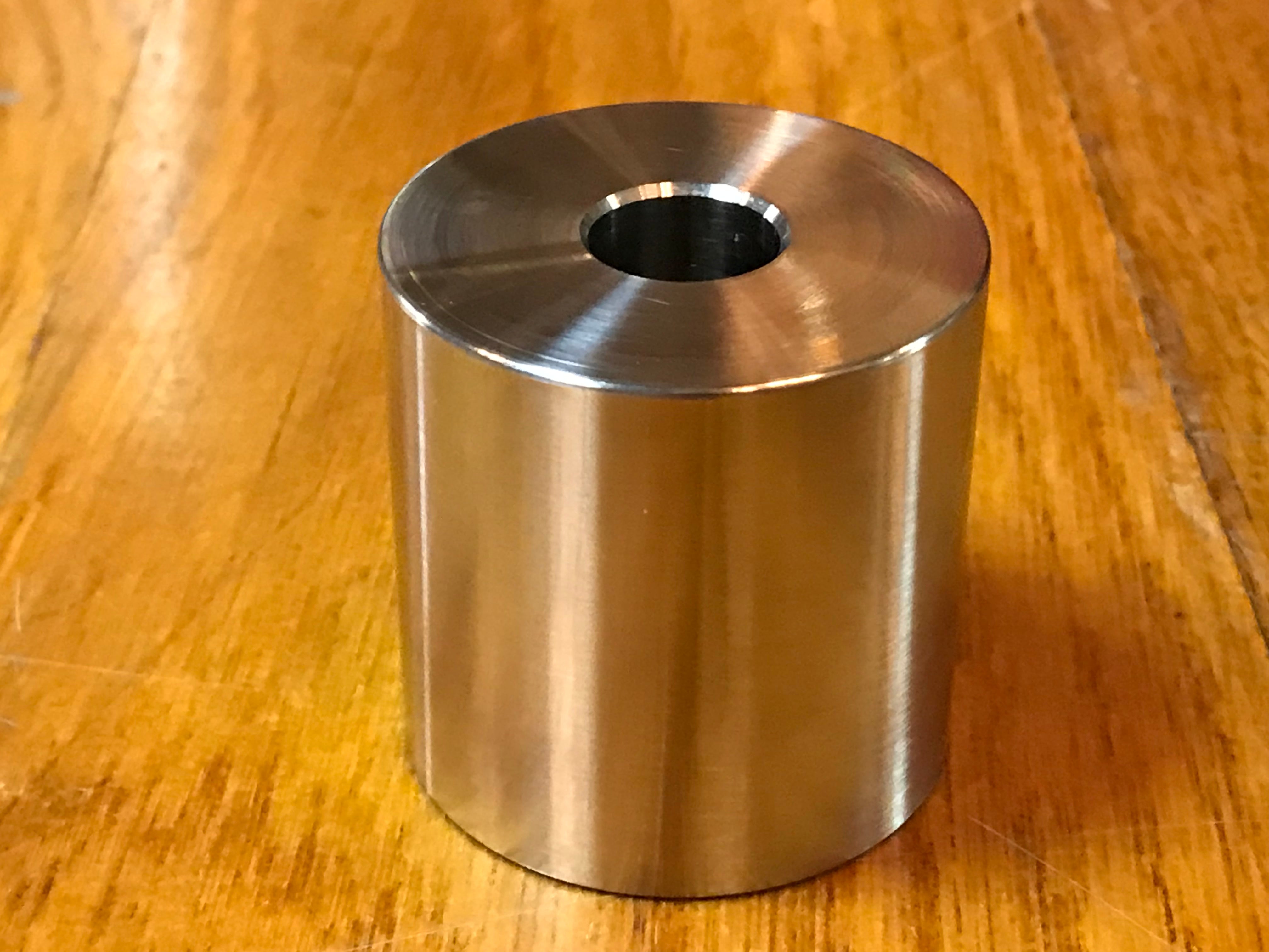 EXTSW 5/8" ID x 1.990" OD x 2" Thick 304 Stainless Spacer
