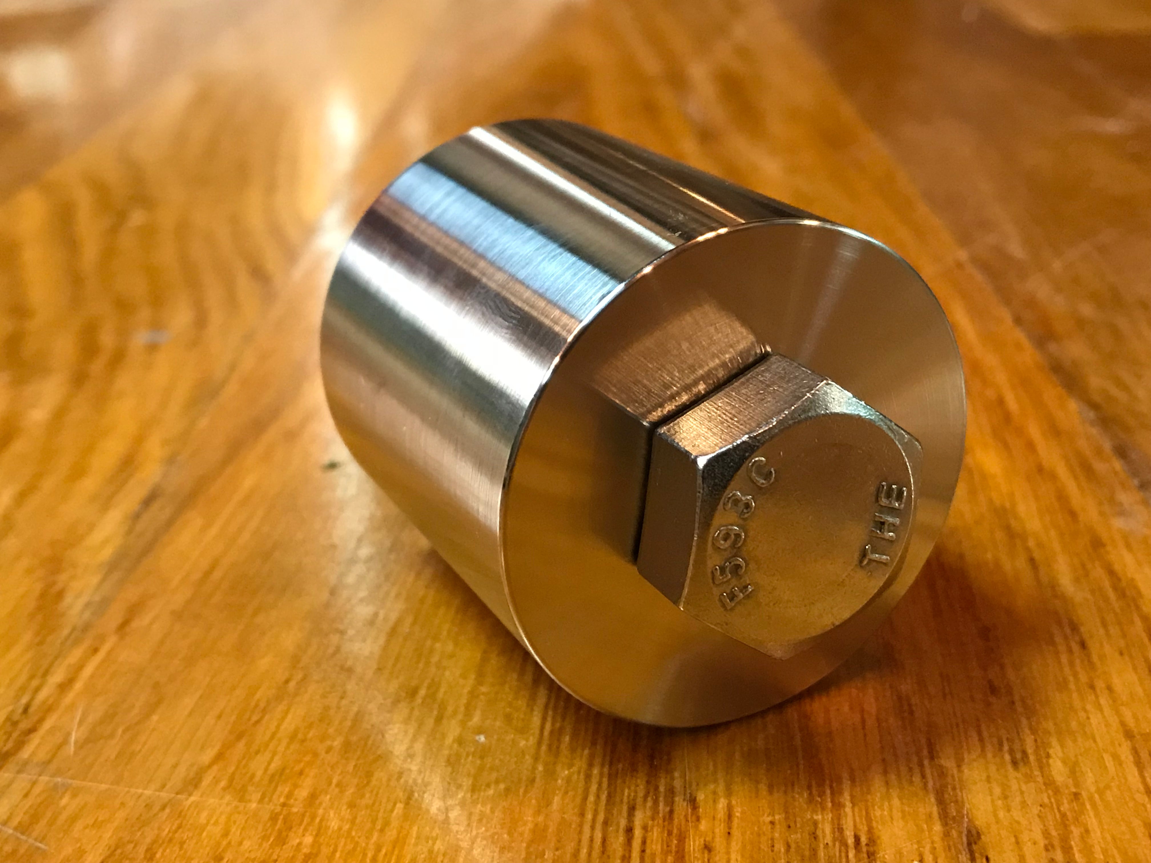 EXTSW 5/8" ID x 1.990" OD x 2" Thick 304 Stainless Spacer