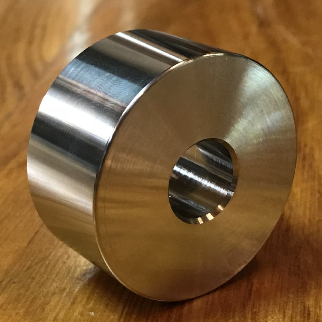 EXTSW 5/8" ID x 1.740" OD x 7/8" Thick 304 Stainless Spacer