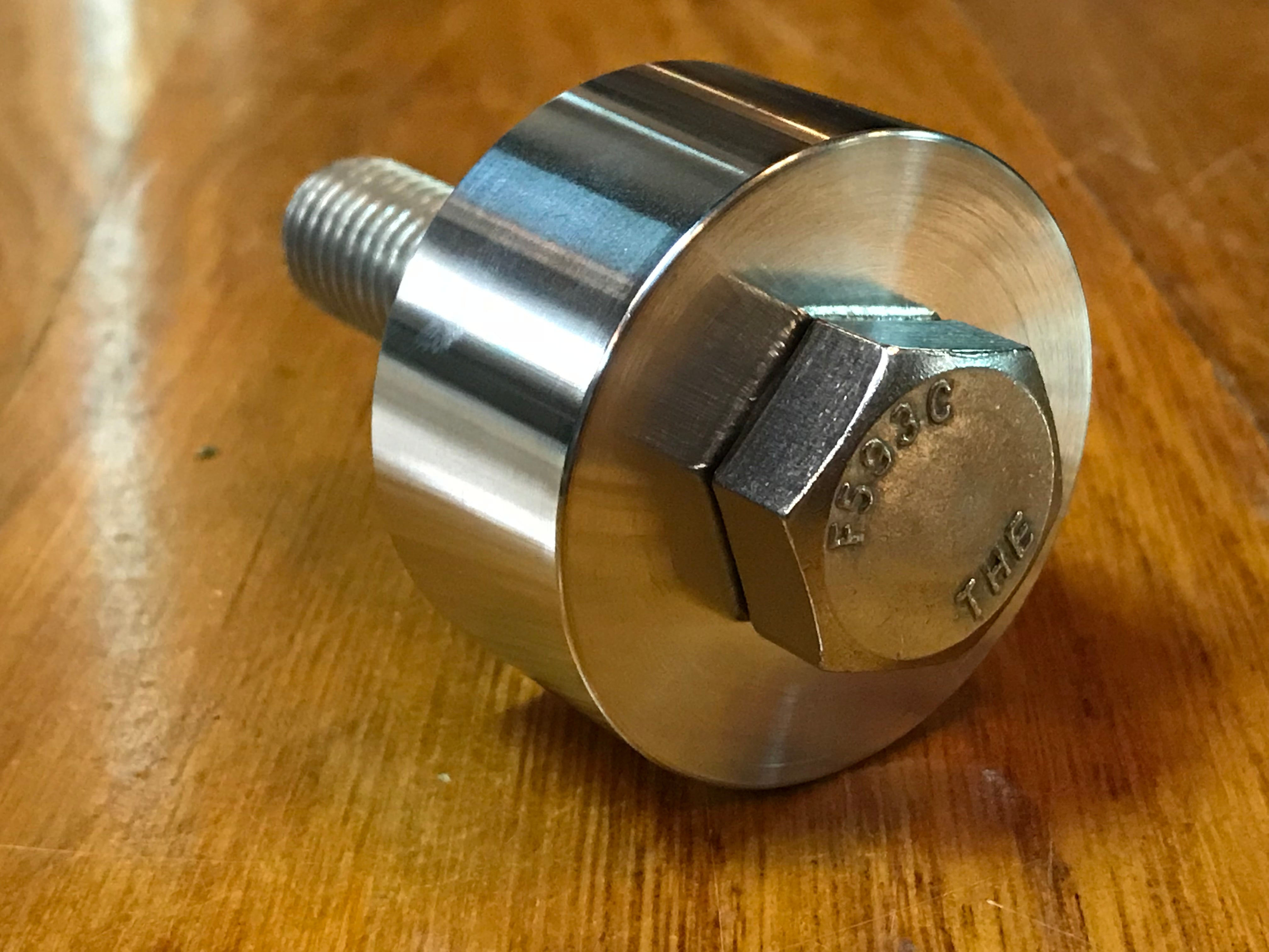 EXTSW 5/8" ID x 1.990" OD x 1" Thick 304 Stainless Spacer