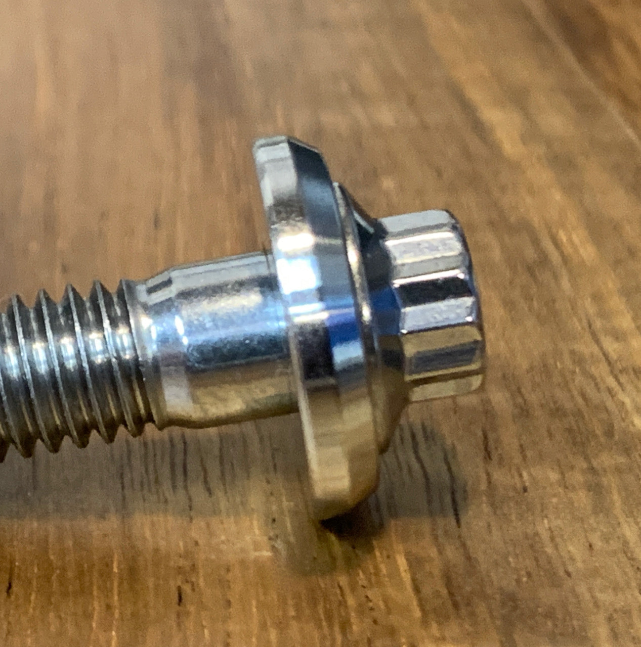 EXTSW BEVELED .383” ID x .865" OD x .158/.125” Thick 316 Stainless washer, Fits #613 ARP Bolts