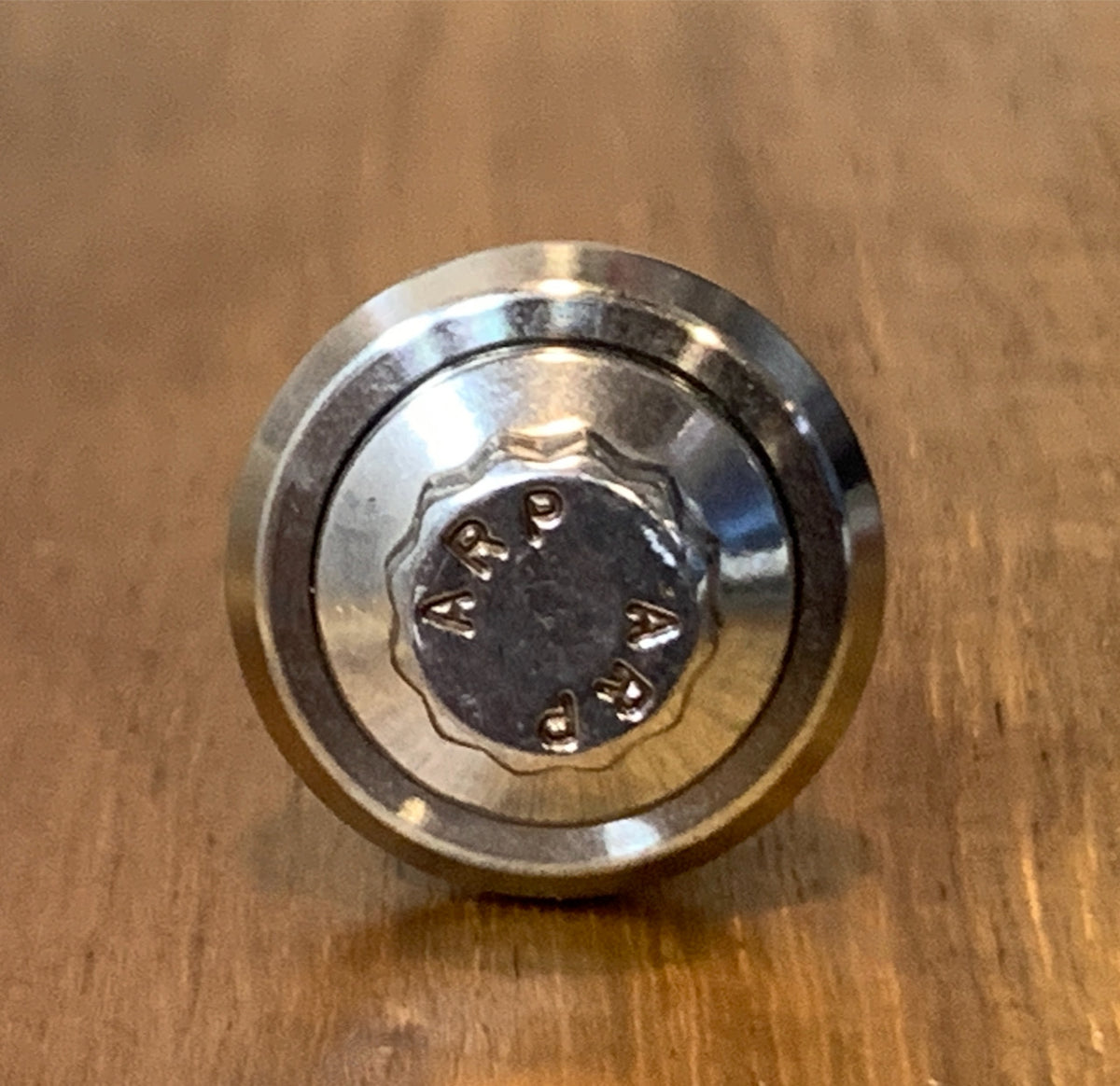 EXTSW BEVELED .383” ID x .865" OD x .158/.125” Thick 316 Stainless washer, Fits #613 ARP Bolts