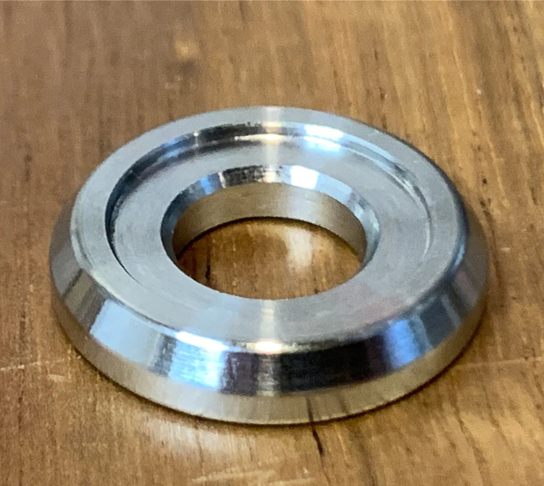 EXTSW BEVELED .383" ID x .990" OD x .158” Thick 316 Stainless Washer, Fits #613 ARP Bolts