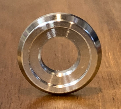 EXTSW BEVELED .383” ID x .865" OD x .158/.125” Thick 316 Stainless washer, Fits #613 ARP Bolts