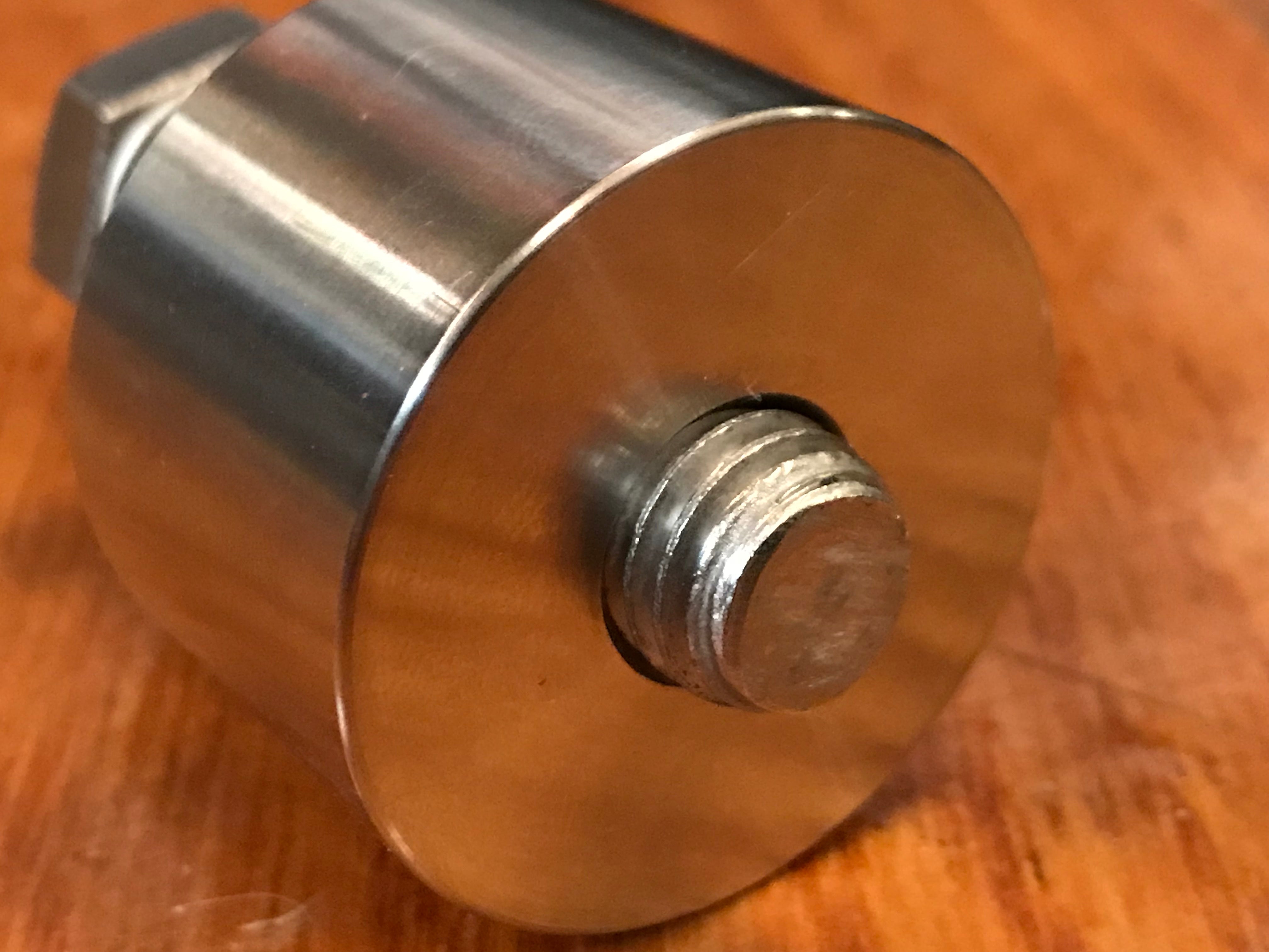 EXTSW 1/2-13 Tapped / Threaded ID x ( 1 1/2” / 1.490") OD x 15/16" Thick 304 Stainless Boss