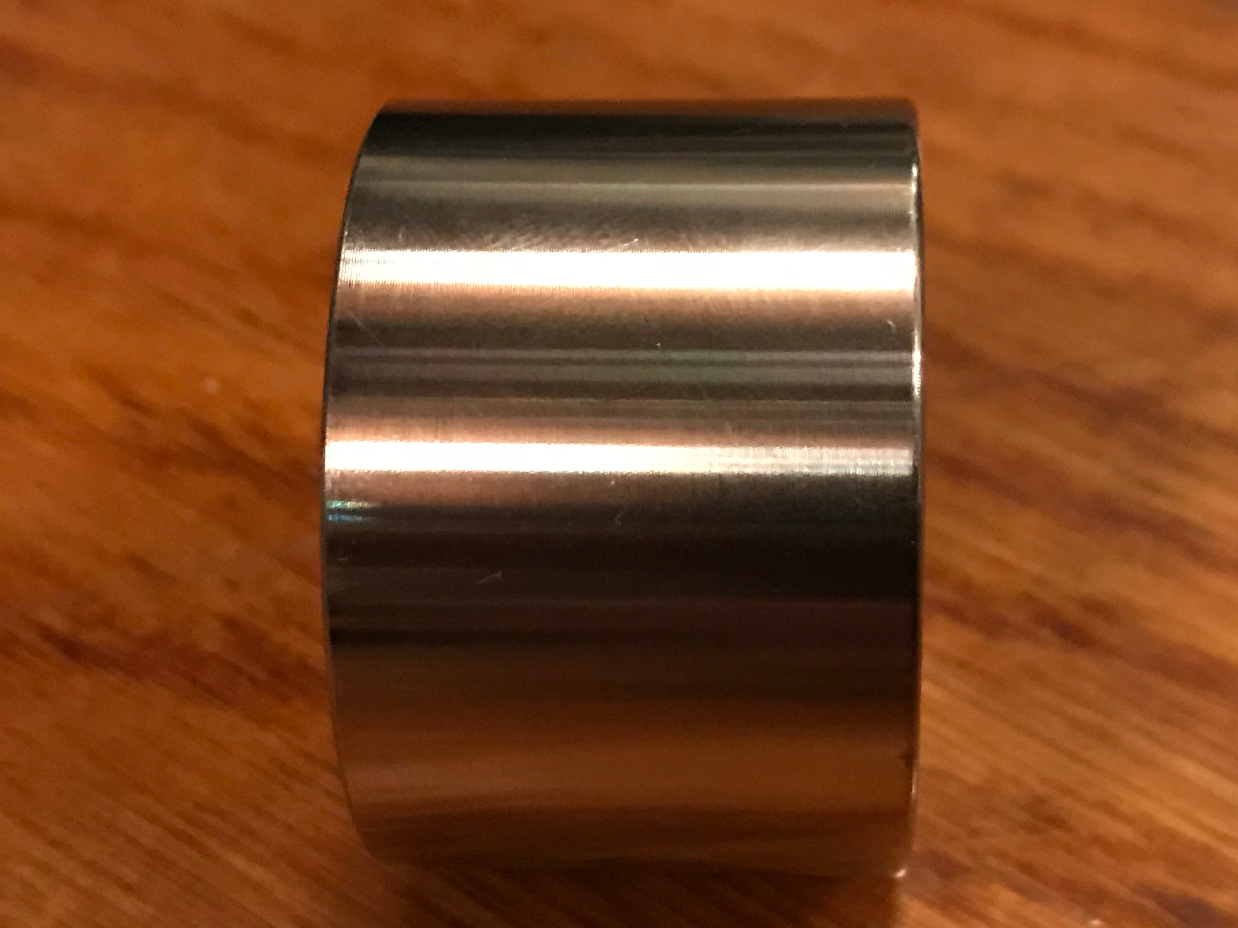EXTSW 1/2-13 Tapped / Threaded ID x ( 1 1/2” / 1.490") OD x 15/16" Thick 304 Stainless Boss