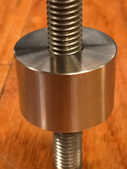 EXTSW 1/2-13 Tapped / Threaded ID x  1.490" OD x 15/16" Thick 304 Stainless Boss