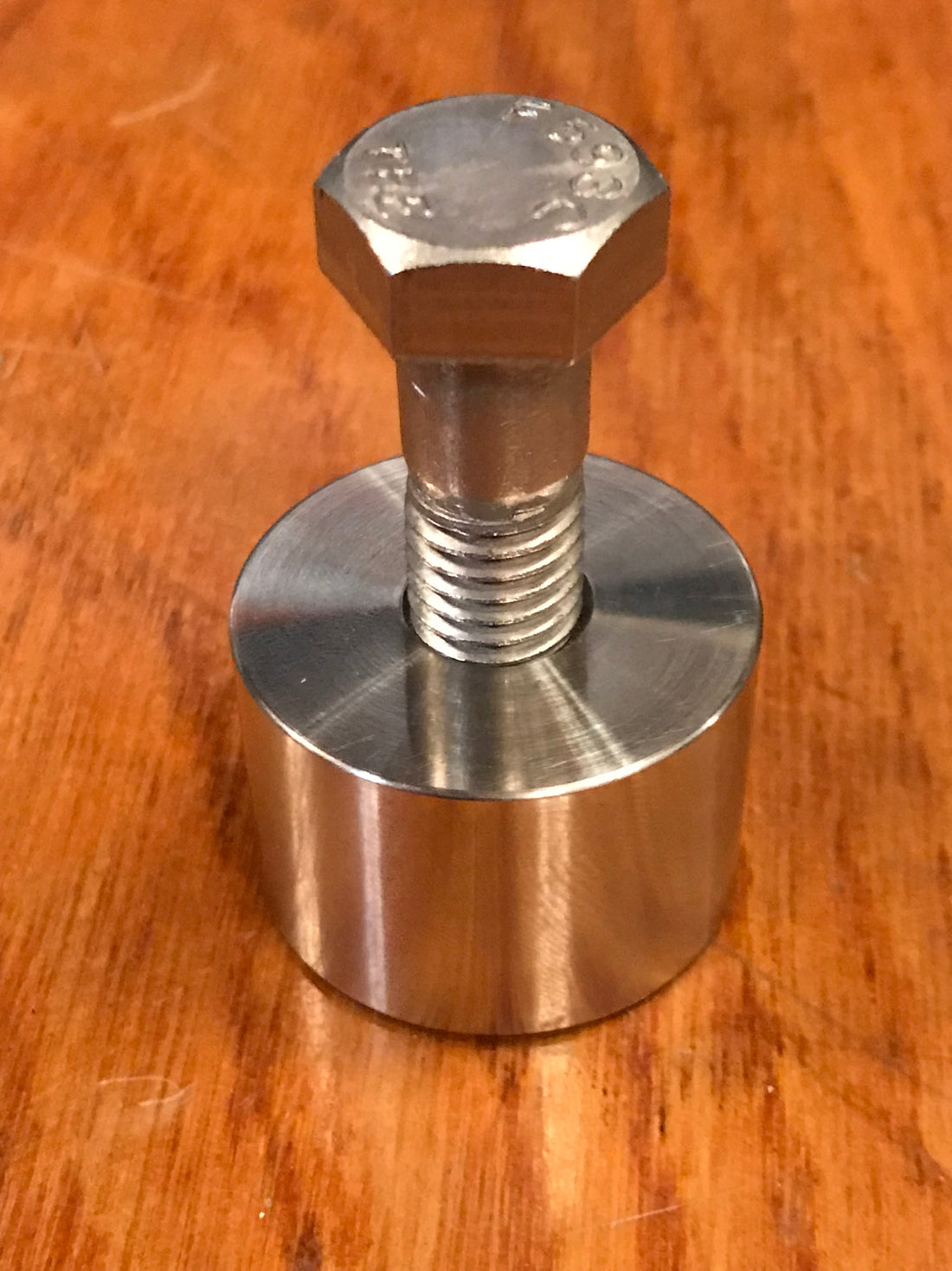 EXTSW 1/2-13 Tapped / Threaded ID x ( 1 1/2” / 1.490") OD x 15/16" Thick 304 Stainless Boss