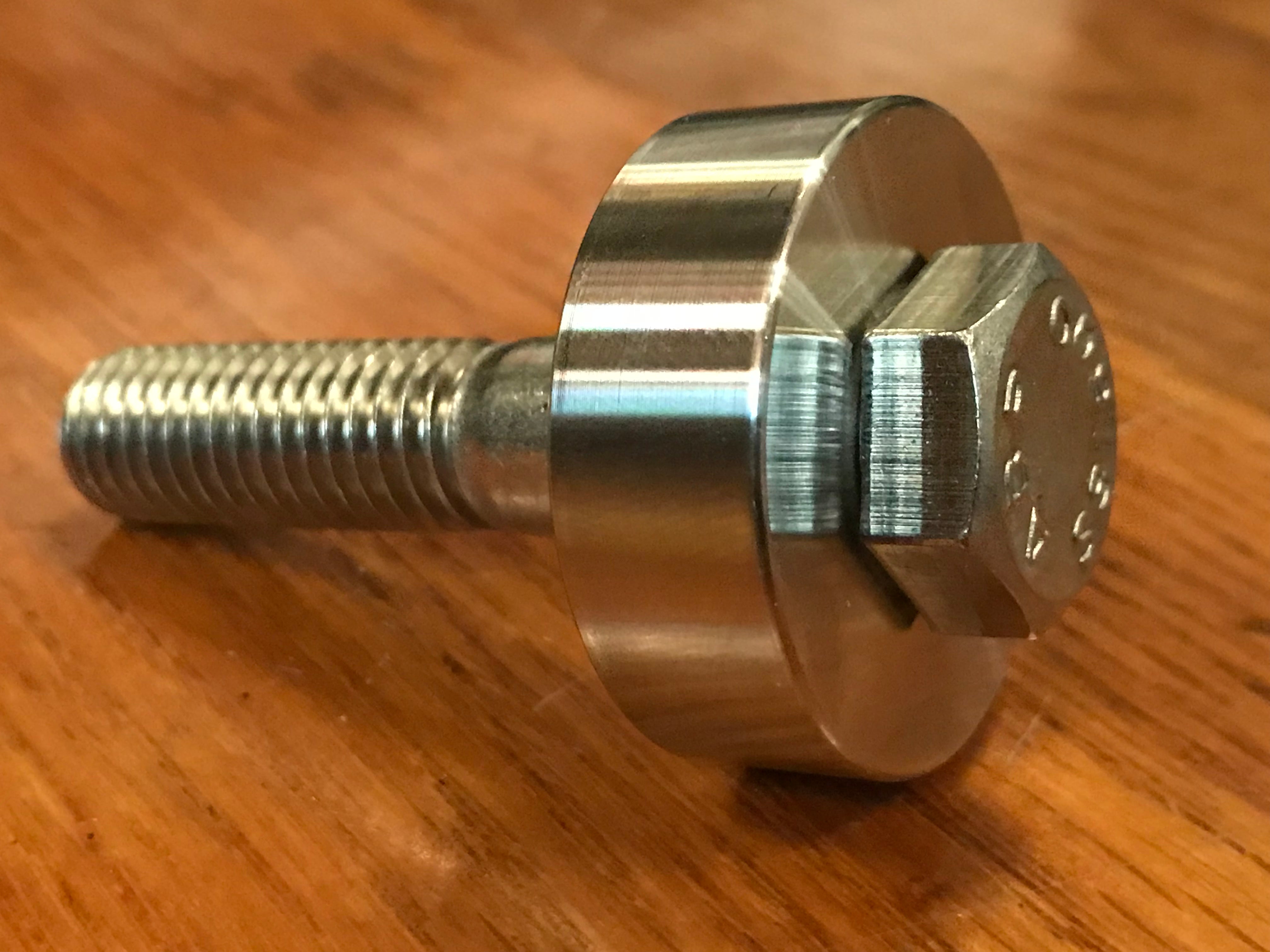 EXTSW  .507" ID x 1.365" OD x 1/2" Thick 316 Stainless Spacer