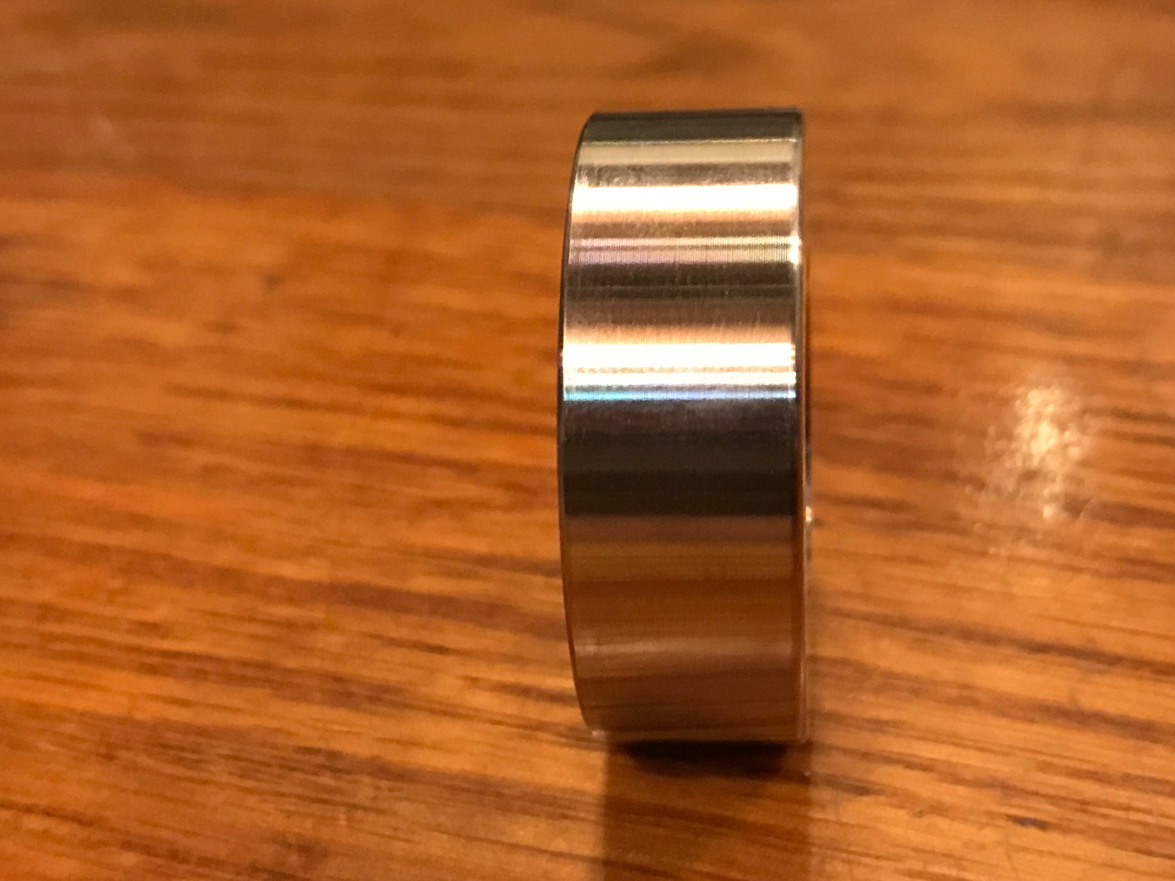 EXTSW .783") ID x 1.490" OD x 1/2" Thick 304 Stainless Spacer