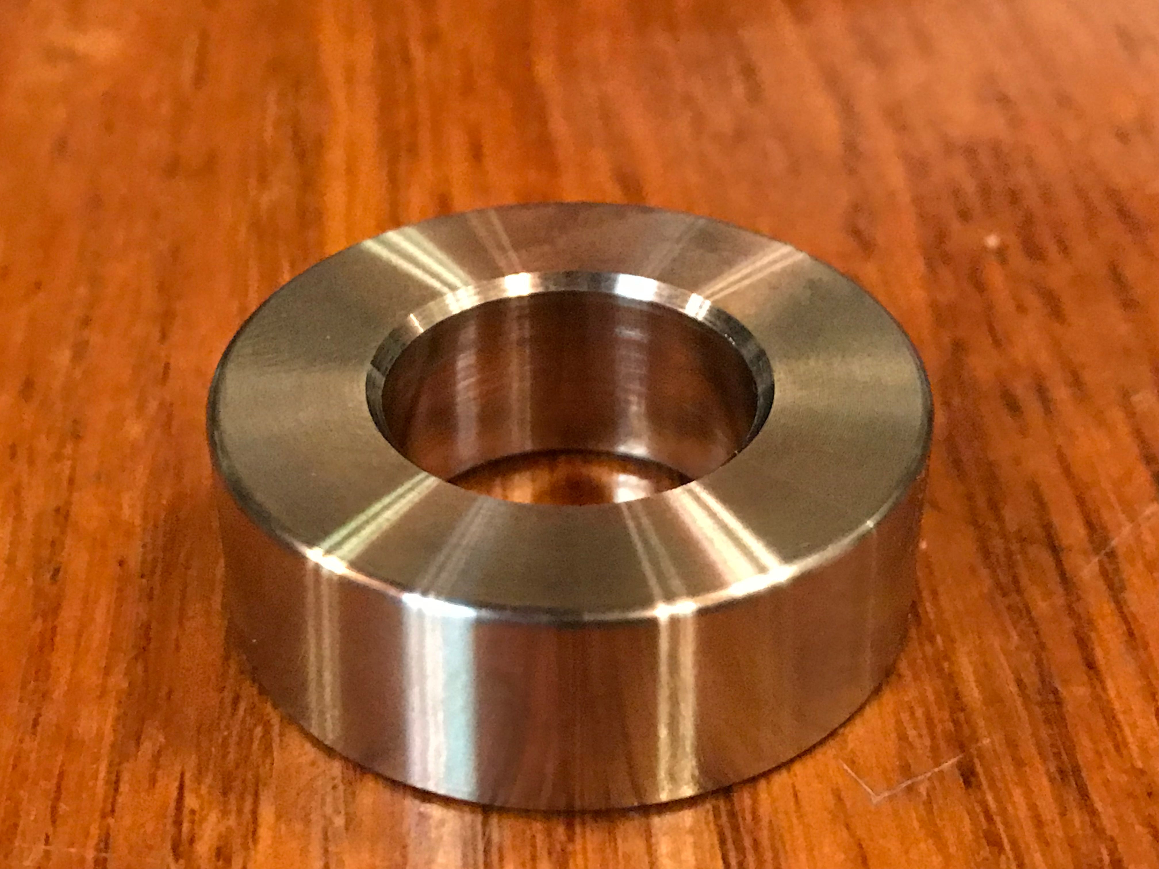 EXTSW .783") ID x 1.490" OD x 1/2" Thick 304 Stainless Spacer