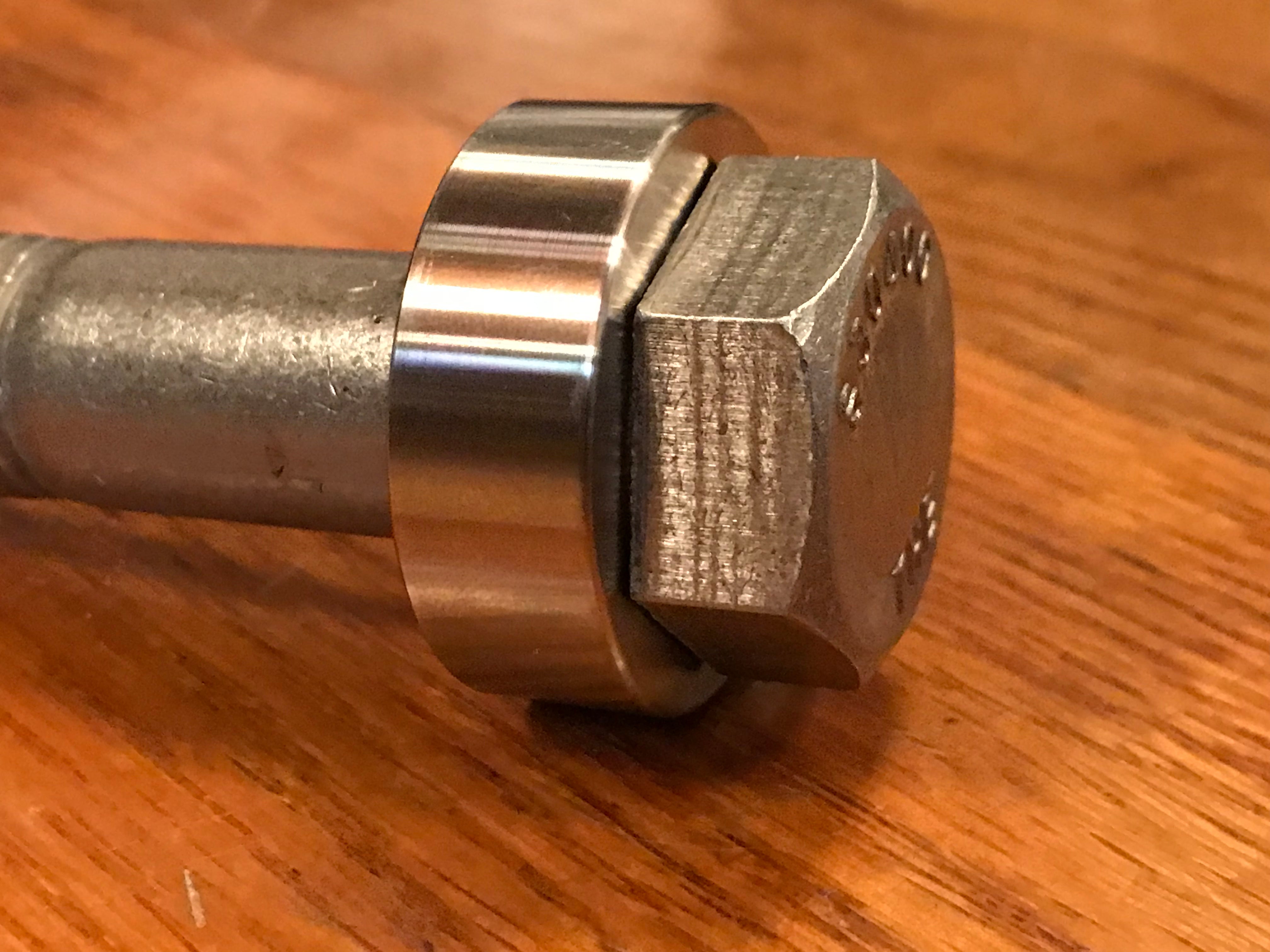 EXTSW .783") ID x 1.490" OD x 1/2" Thick 304 Stainless Spacer