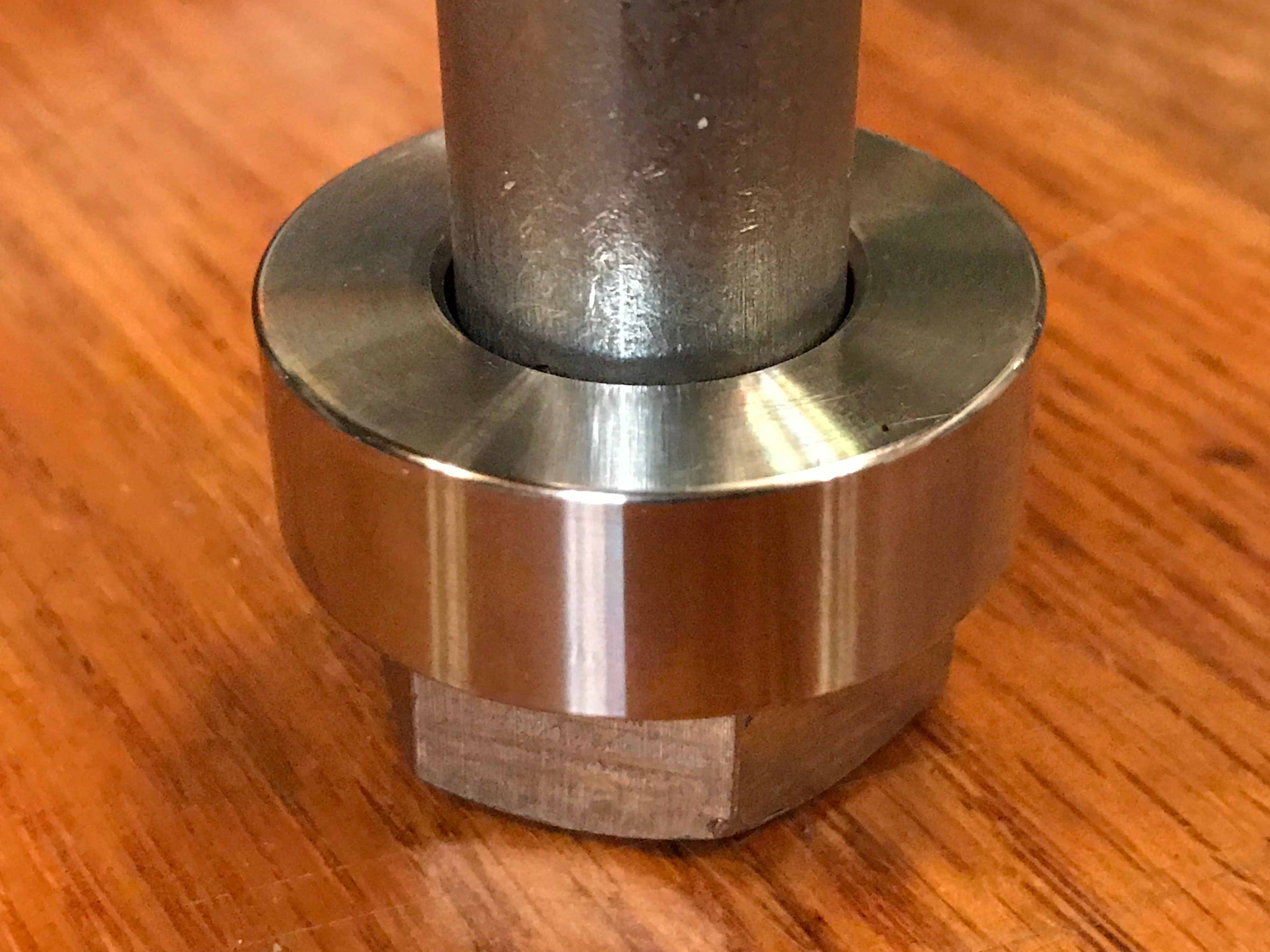 EXTSW .783 ID x 1.490" OD x 1/2" Thick 316 Stainless Spacer