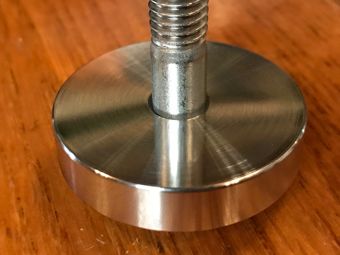 EXTSW .383” ID x 1.740"  OD x 3/8" Thick 316 Stainless Spacer