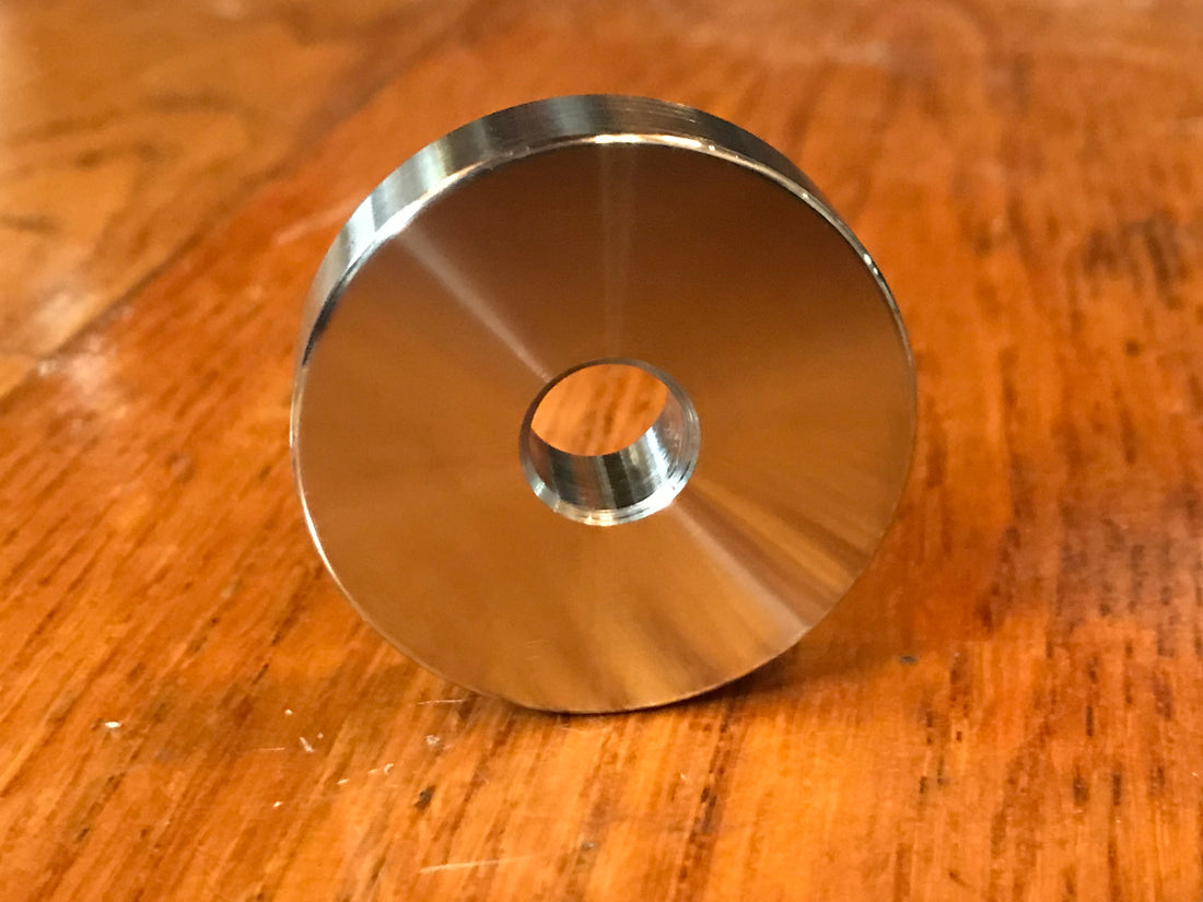 EXTSW .383” ID x 1.490" OD x 3/8" Thick 316 Stainless Washer