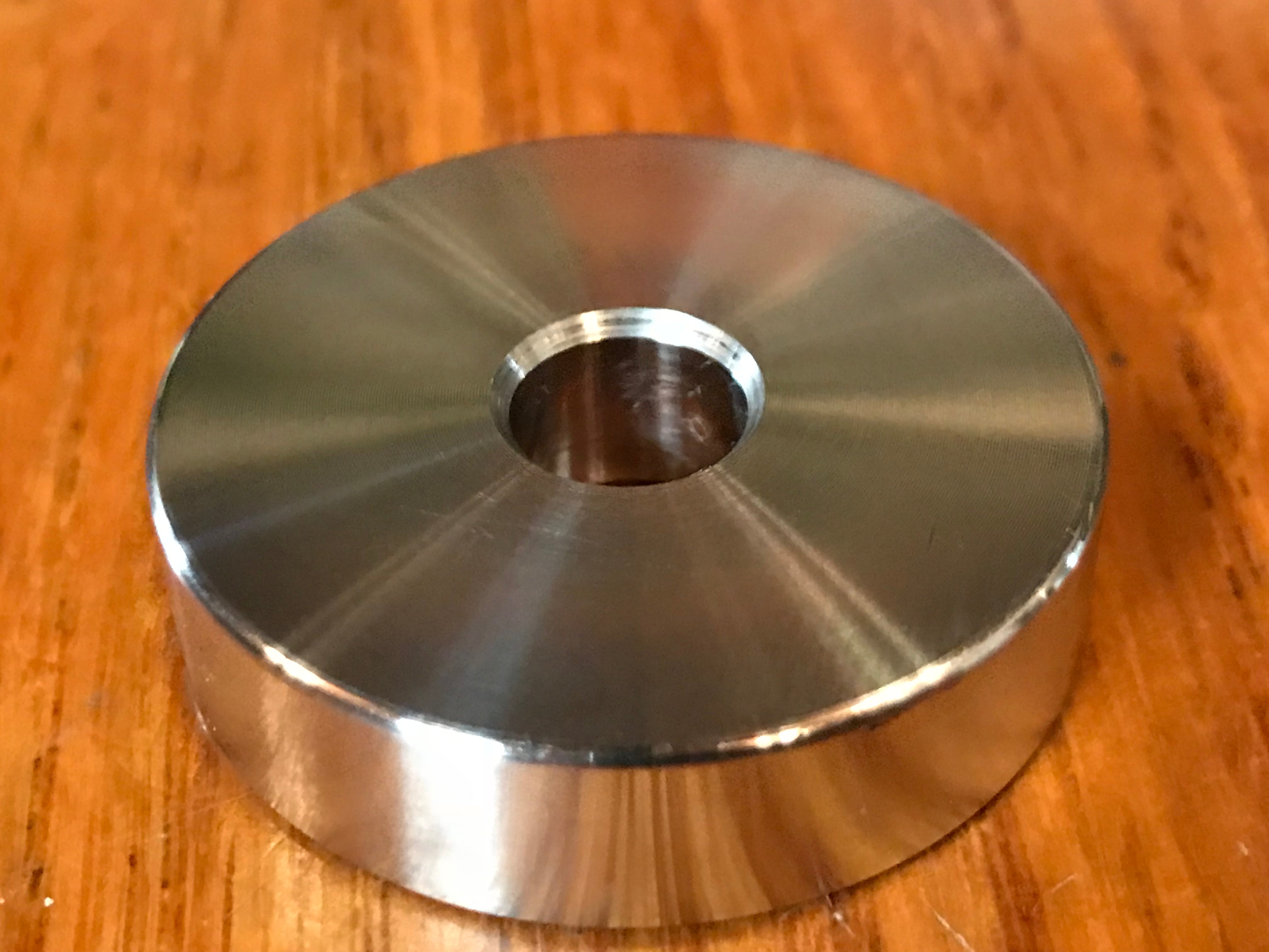 EXTSW .383” ID x 1.490" OD x 3/8" Thick 316 Stainless Washer