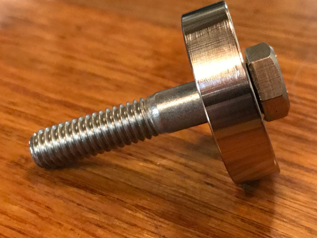 EXTSW .383” ID x 1.490" OD x 3/8" Thick 316 Stainless Washer