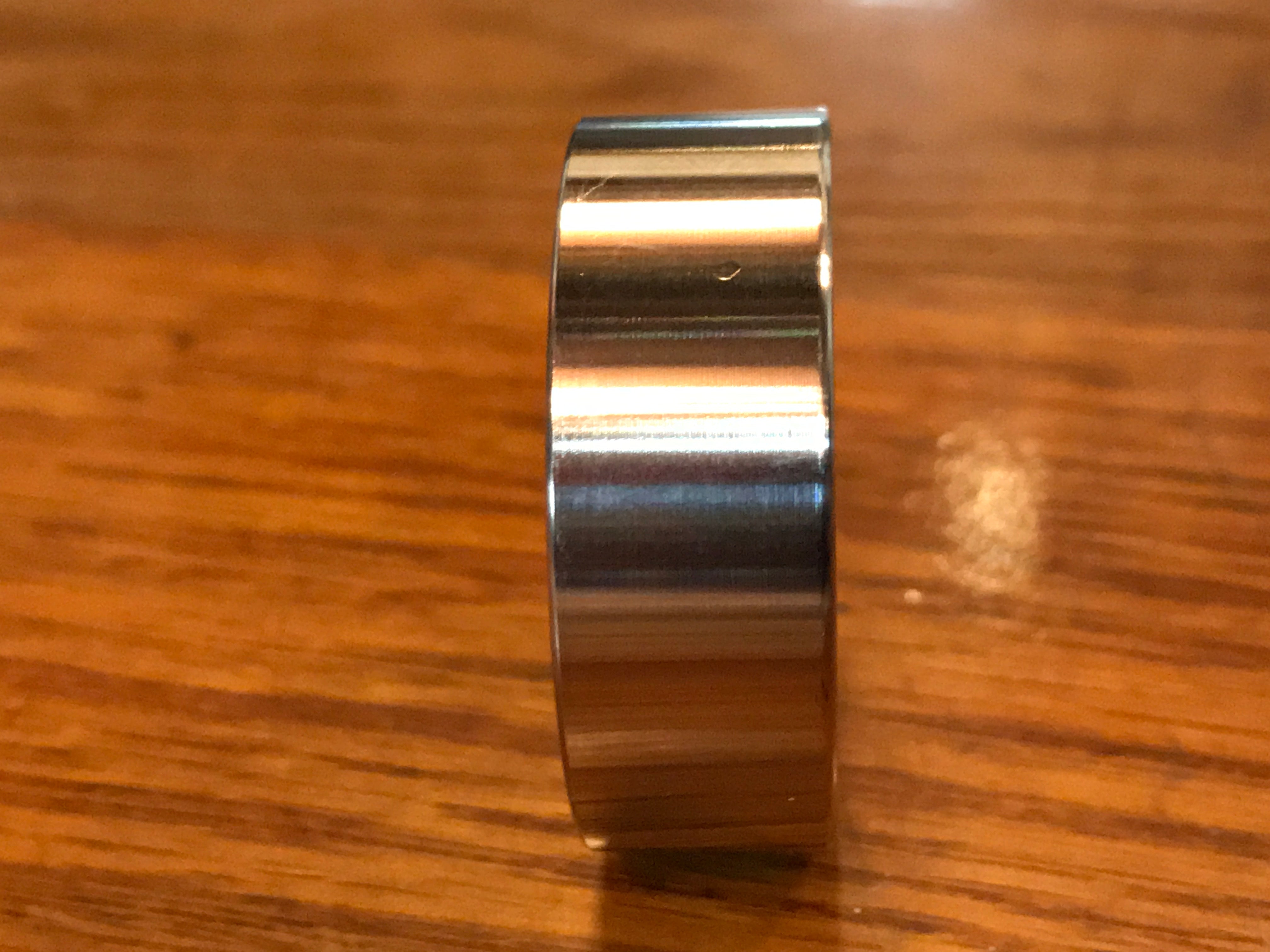 EXTSW .383” ID x 1.490" OD x 1/2" Thick 304 Stainless Spacer