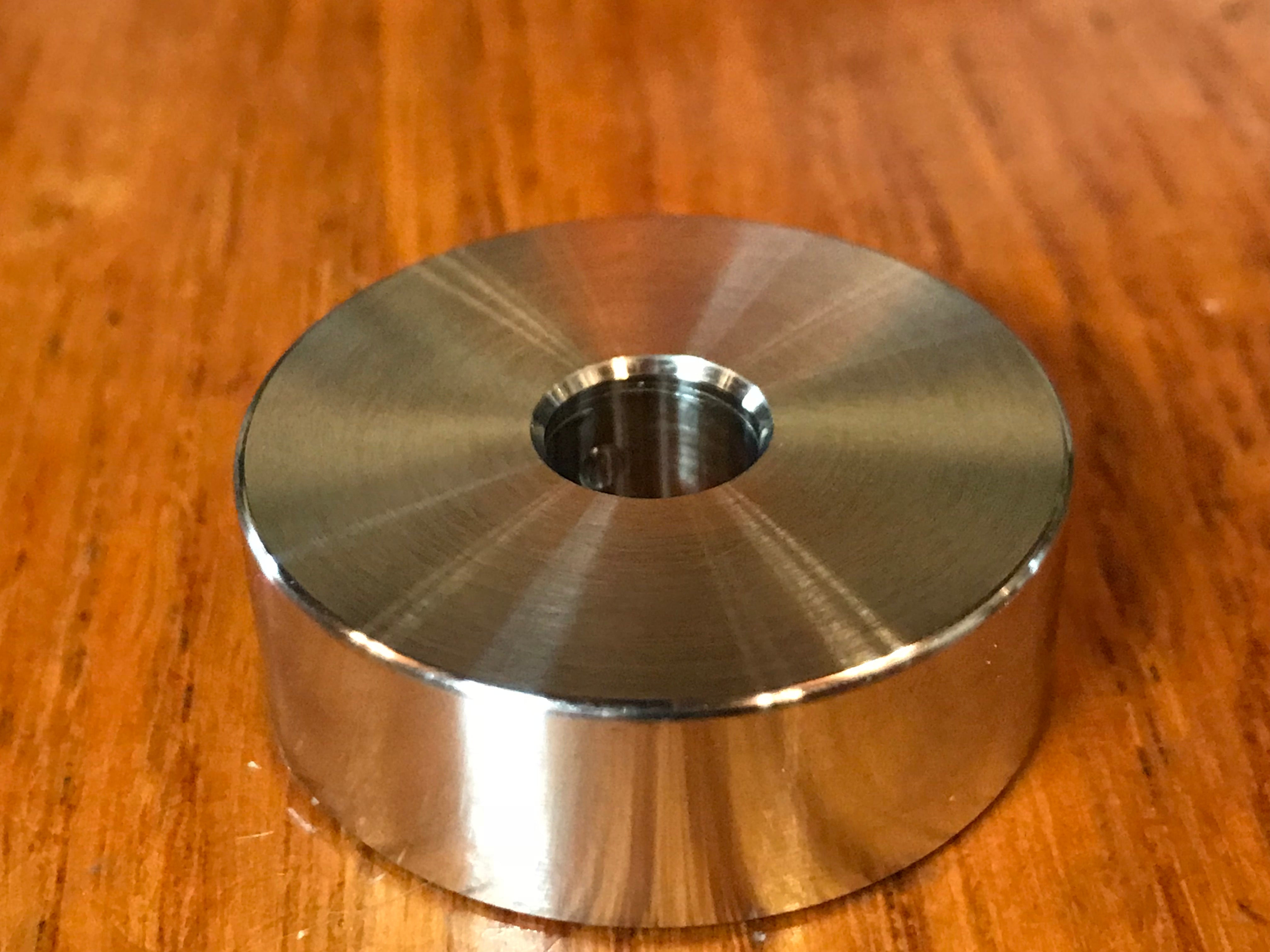 EXTSW .383” ID x 1.490" OD x 9/16" Thick 316 Stainless Spacer