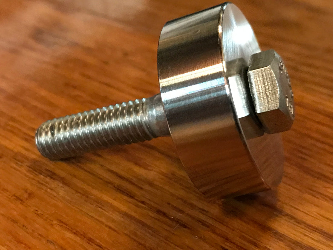 EXTSW .383” ID x 1.490" OD x 9/16" Thick 316 Stainless Spacer