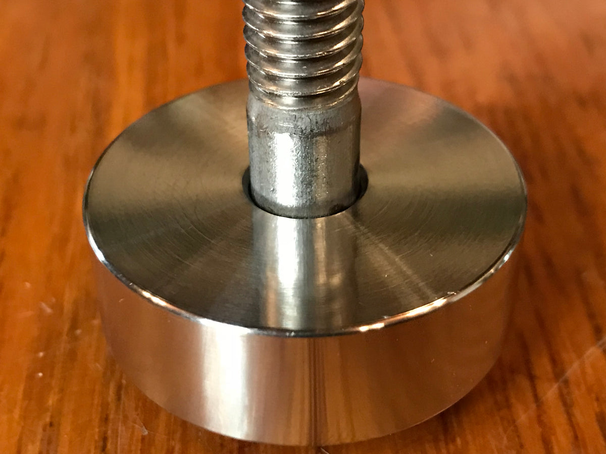 EXTSW .383” ID x 1.490" OD x 1/2" Thick 316 Stainless Spacer
