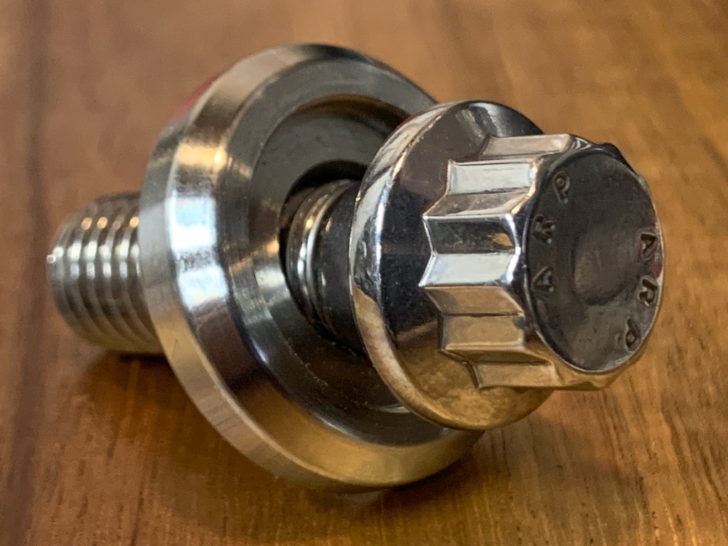 EXTSW BEVELED 1/2” ID x 1 1/4” (1.240") OD x 1/4"Thick 316 Stainless Washer, Fits #656 ARP Bolts