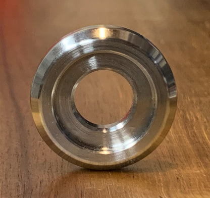 EXTSW BEVELED .383” ID x 1.240" OD x .160" Thick 316 Stainless washer, Fits #613 ARP Bolts