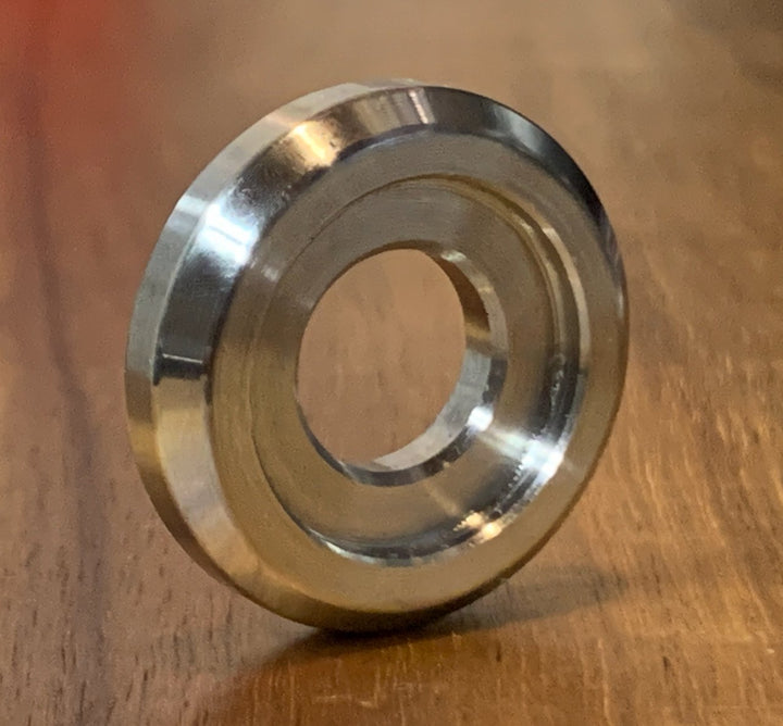 EXTSW BEVELED .383” ID x 1.240" OD x .160" Thick 316 Stainless washer, Fits #613 ARP Bolts