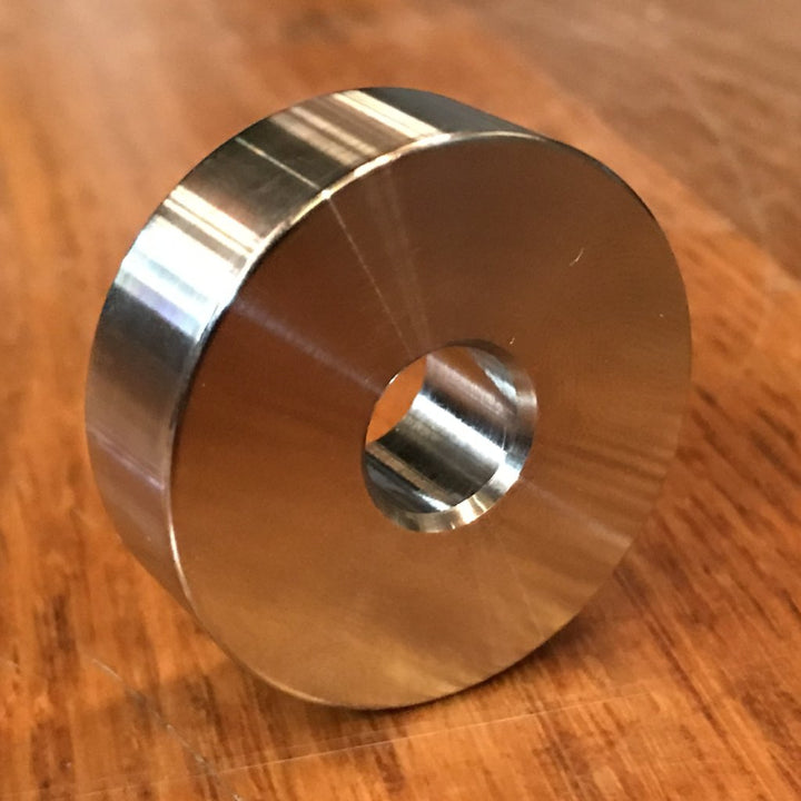 EXTSW .443” ID x 1.490" OD x 1/2" Thick 316 Stainless Spacer