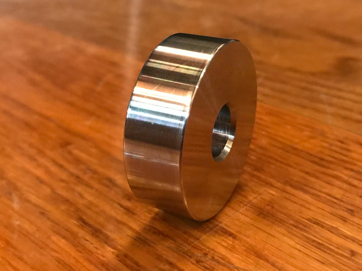 EXTSW .443” ID x 1.490" OD x 1/2" Thick 316 Stainless Spacer
