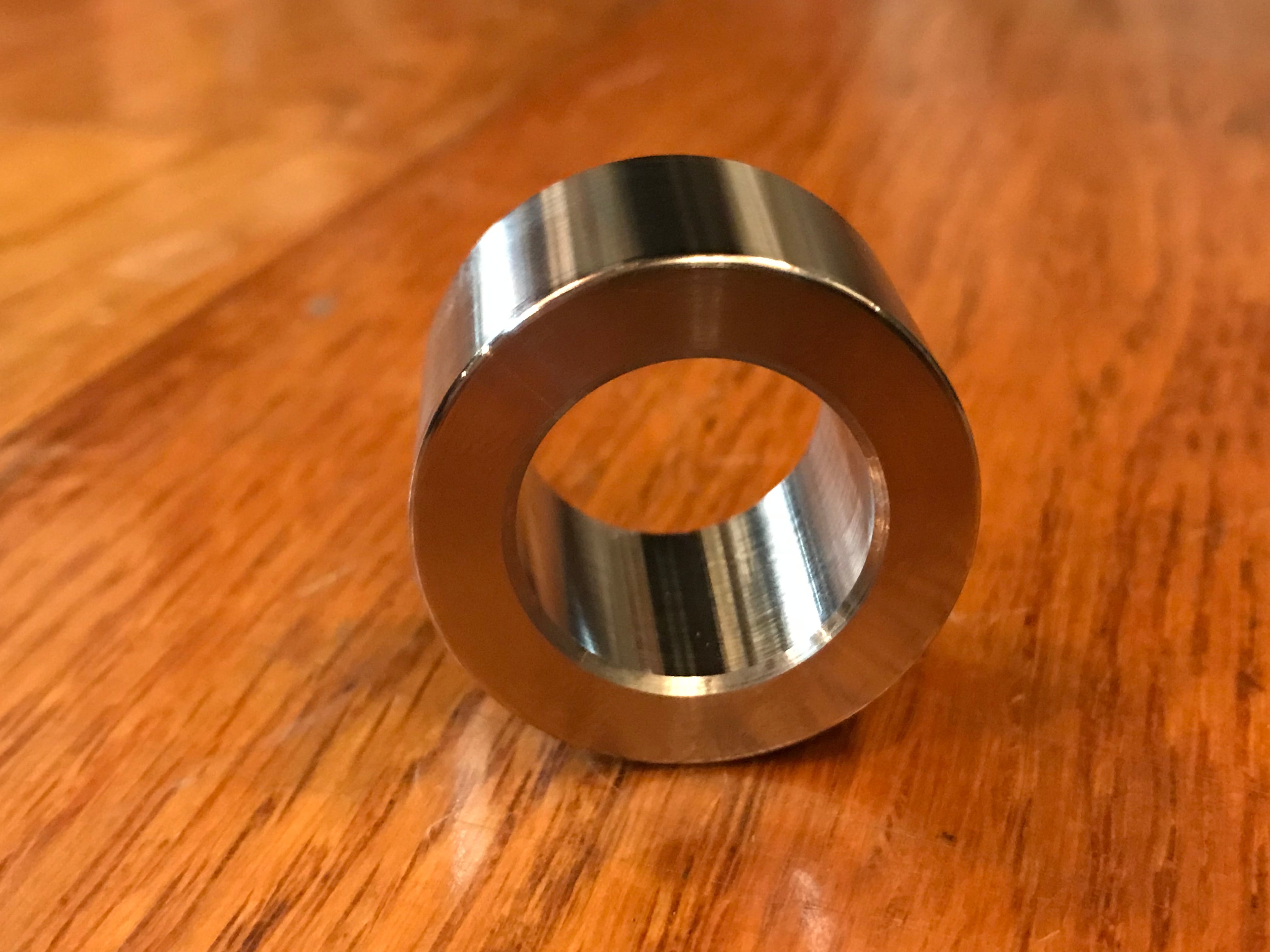 EXTSW .783” ID x 1.240" OD x 3/4” Thick 304 Stainless Spacer