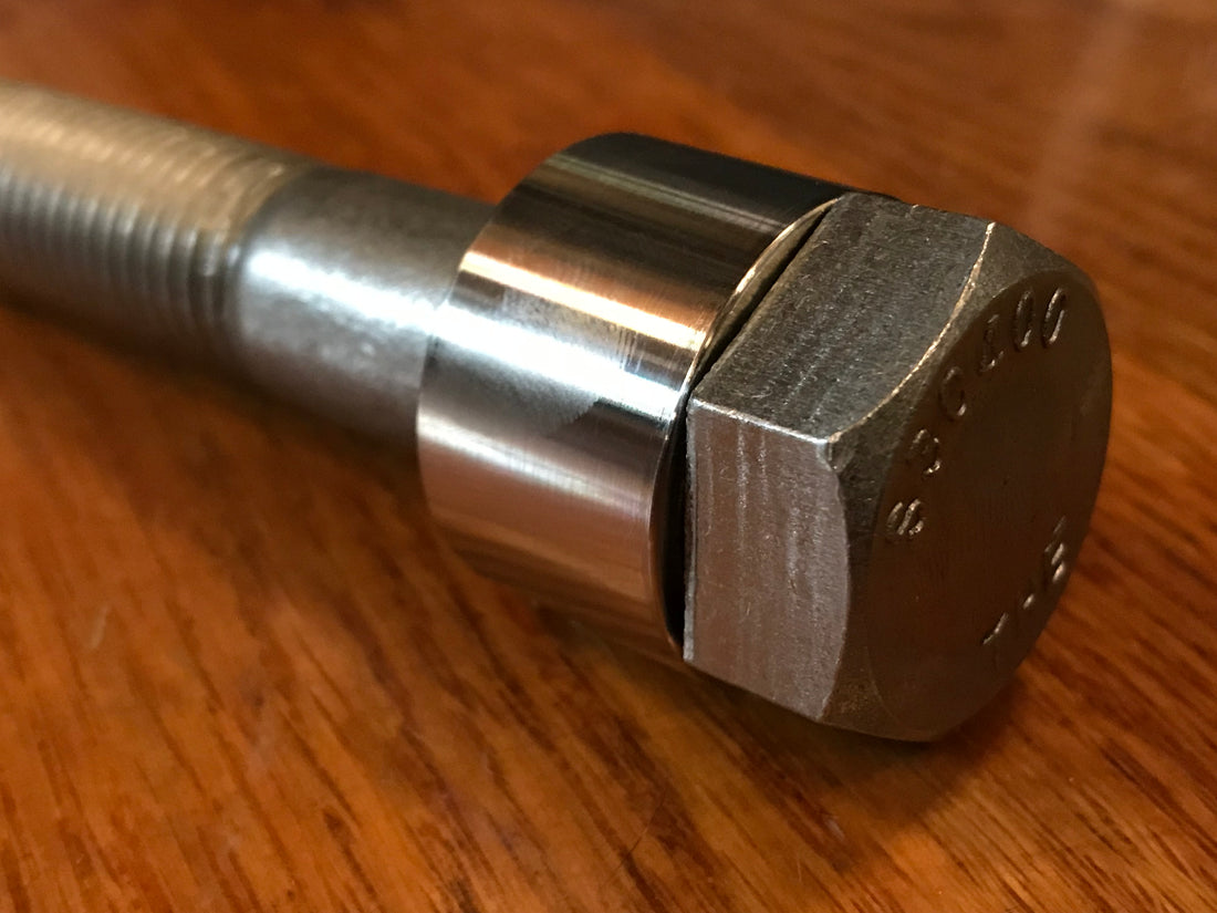 EXTSW .783” ID x 1.240" OD x 3/4” Thick 304 Stainless Spacer