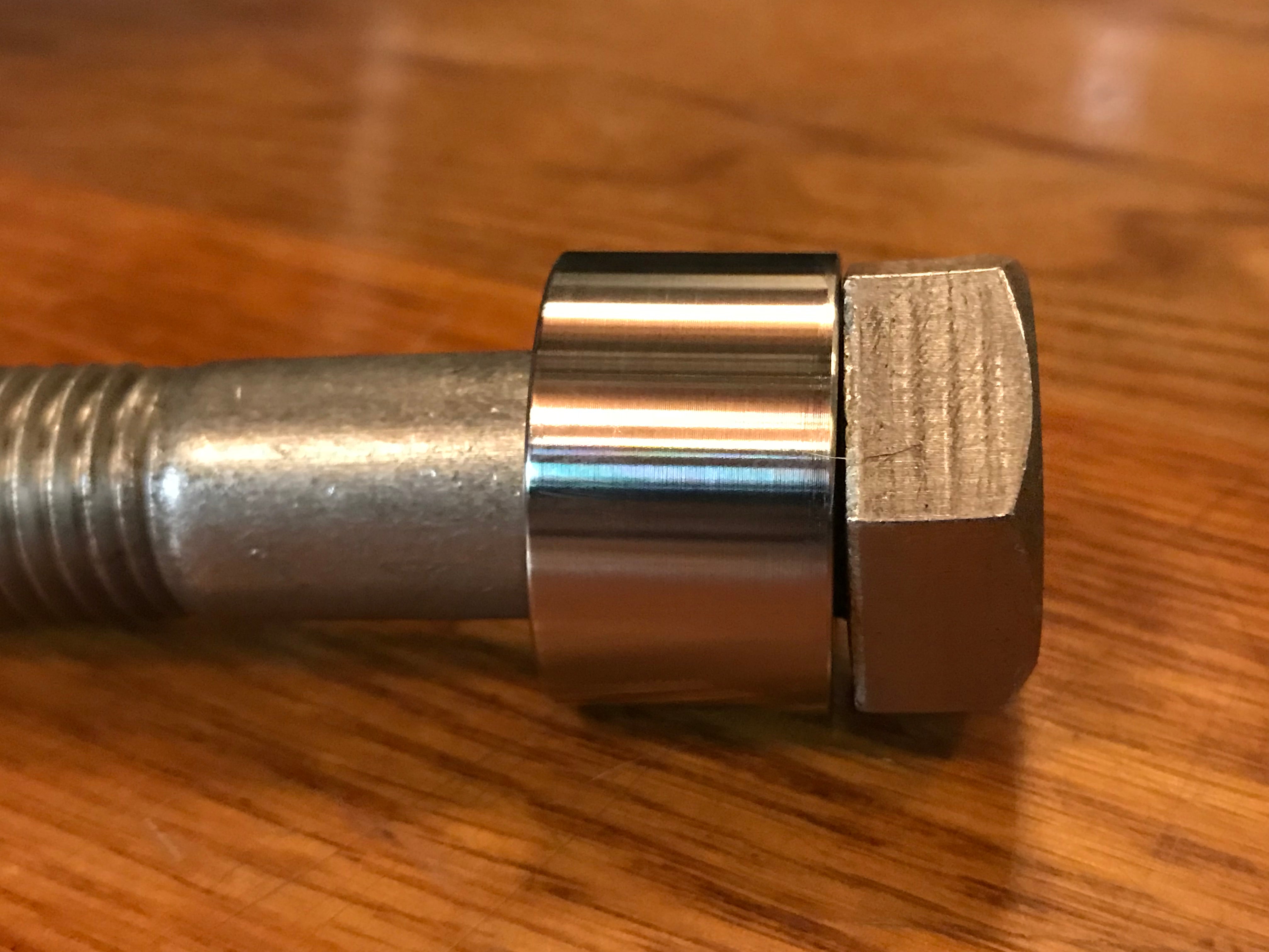 EXTSW .783” ID x 1.240" OD x 3/4” Thick 304 Stainless Spacer