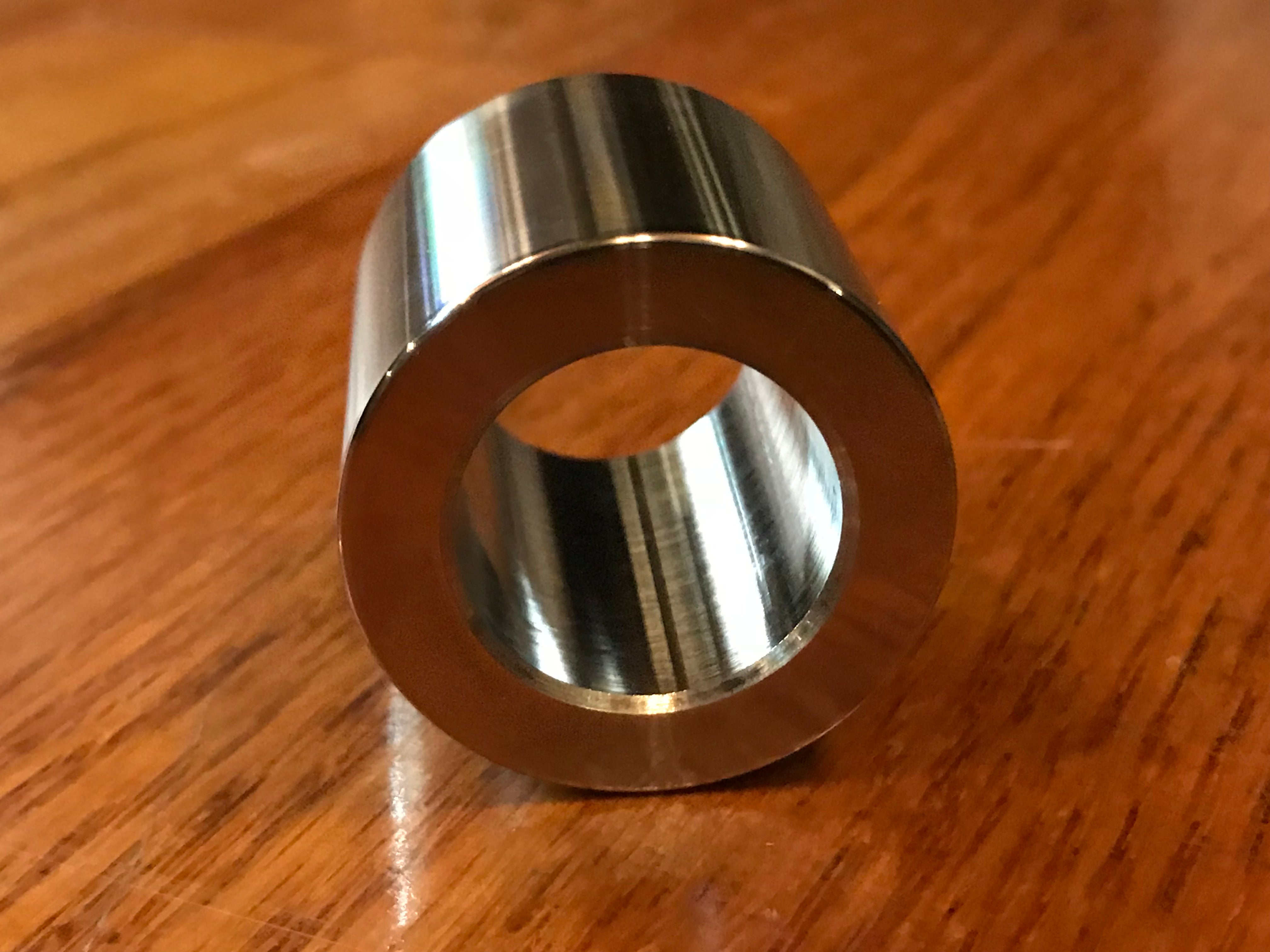 EXTSW .783” ID x 1.240" OD x 1 1/4” Thick 304 Stainless Spacer