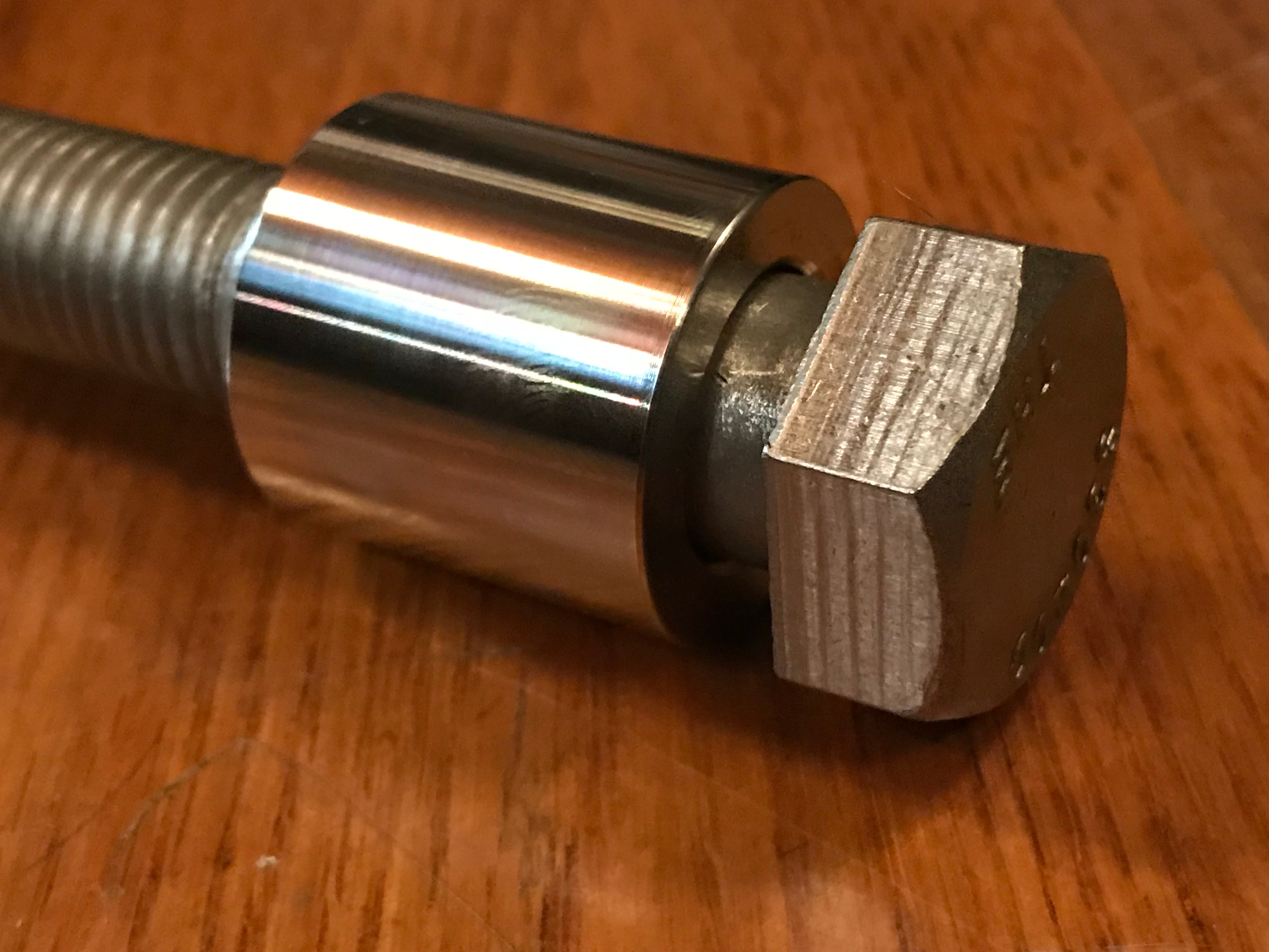 EXTSW .783” ID x 1.240" OD x 1 1/4” Thick 316 Stainless Spacer