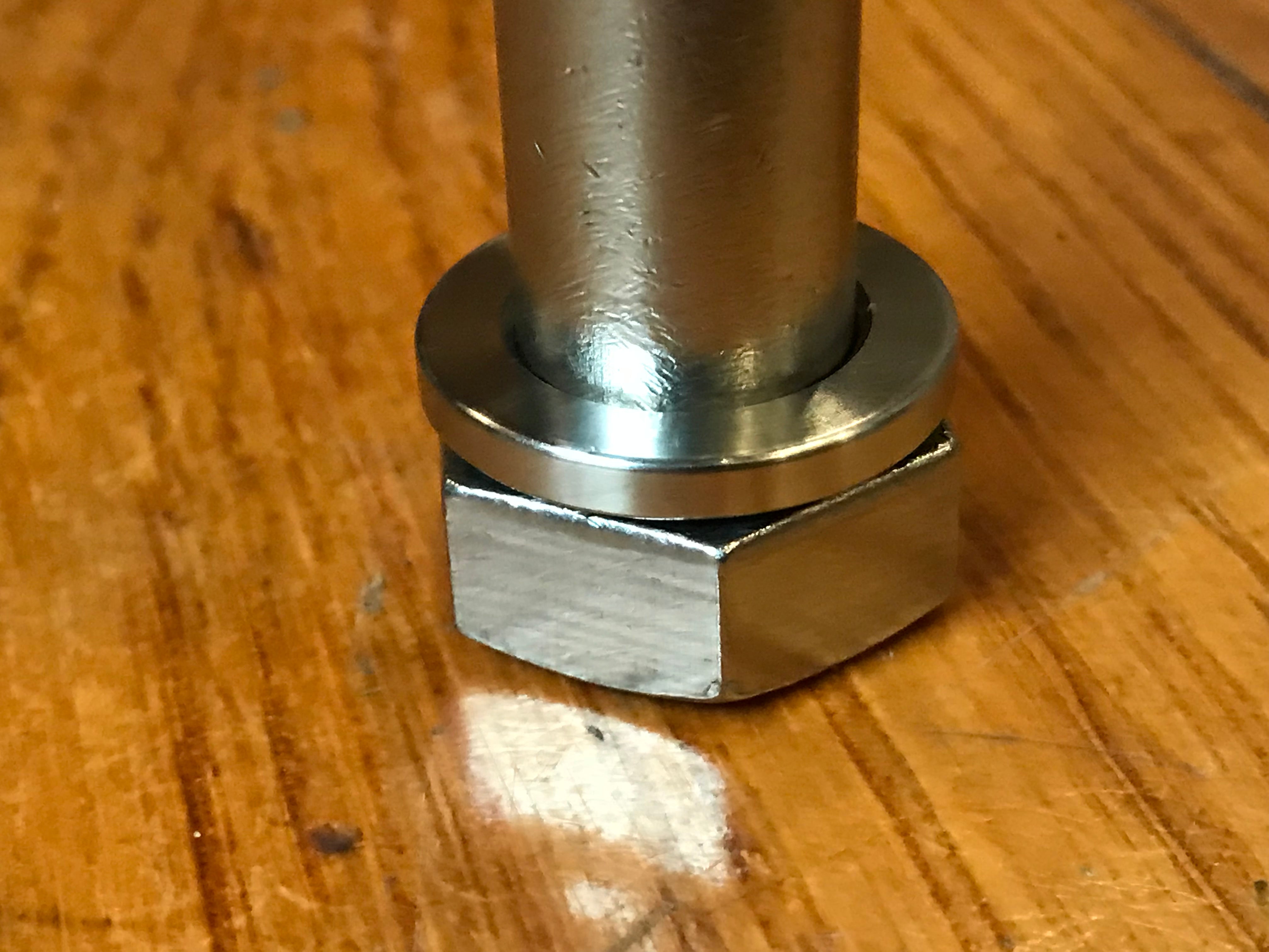 EXTSW .632" ID x .990" OD x 1/8” Thick 316 Stainless Washer