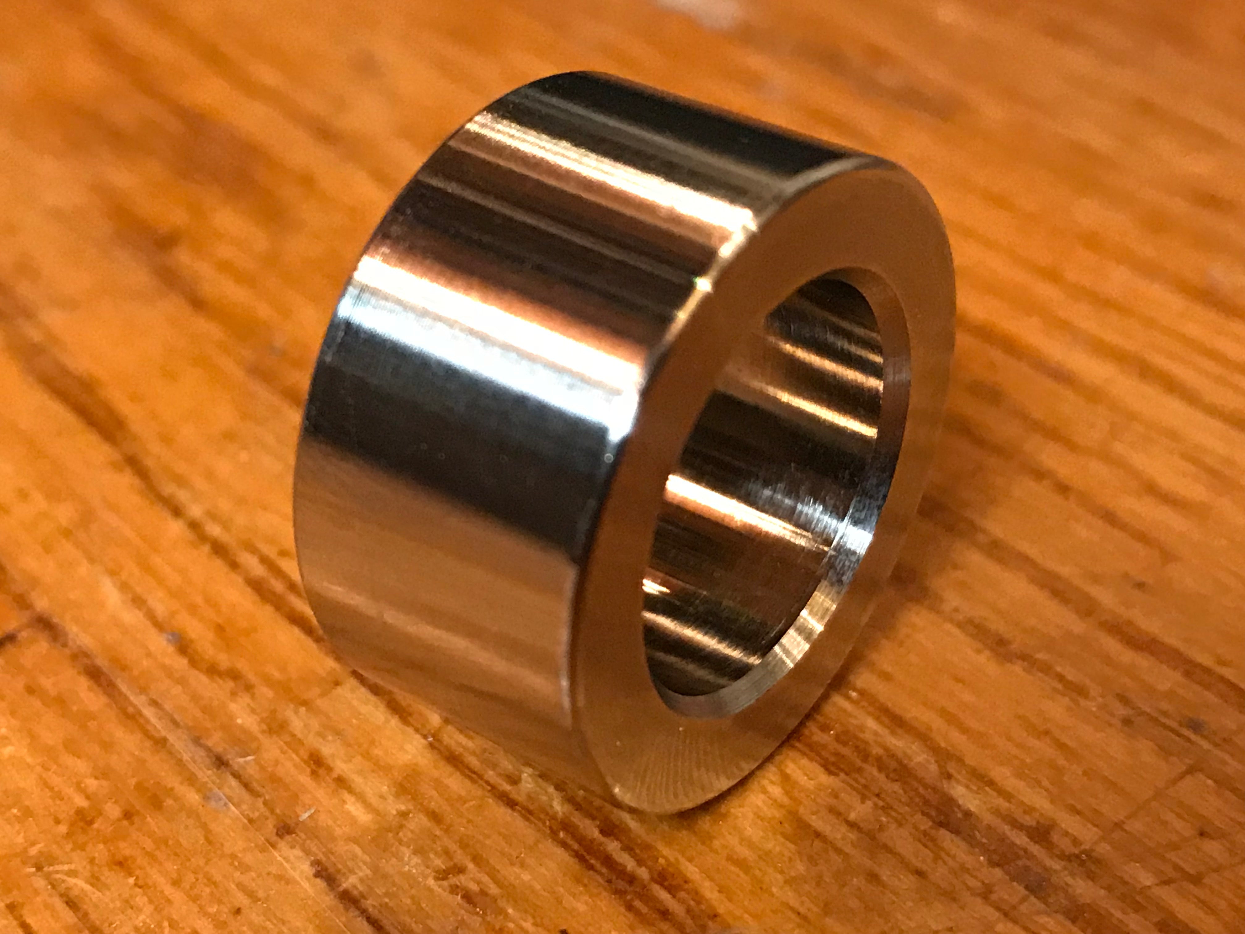 EXTSW 5/8” ID x .990" OD x 1/2” Thick 304 Stainless Spacer