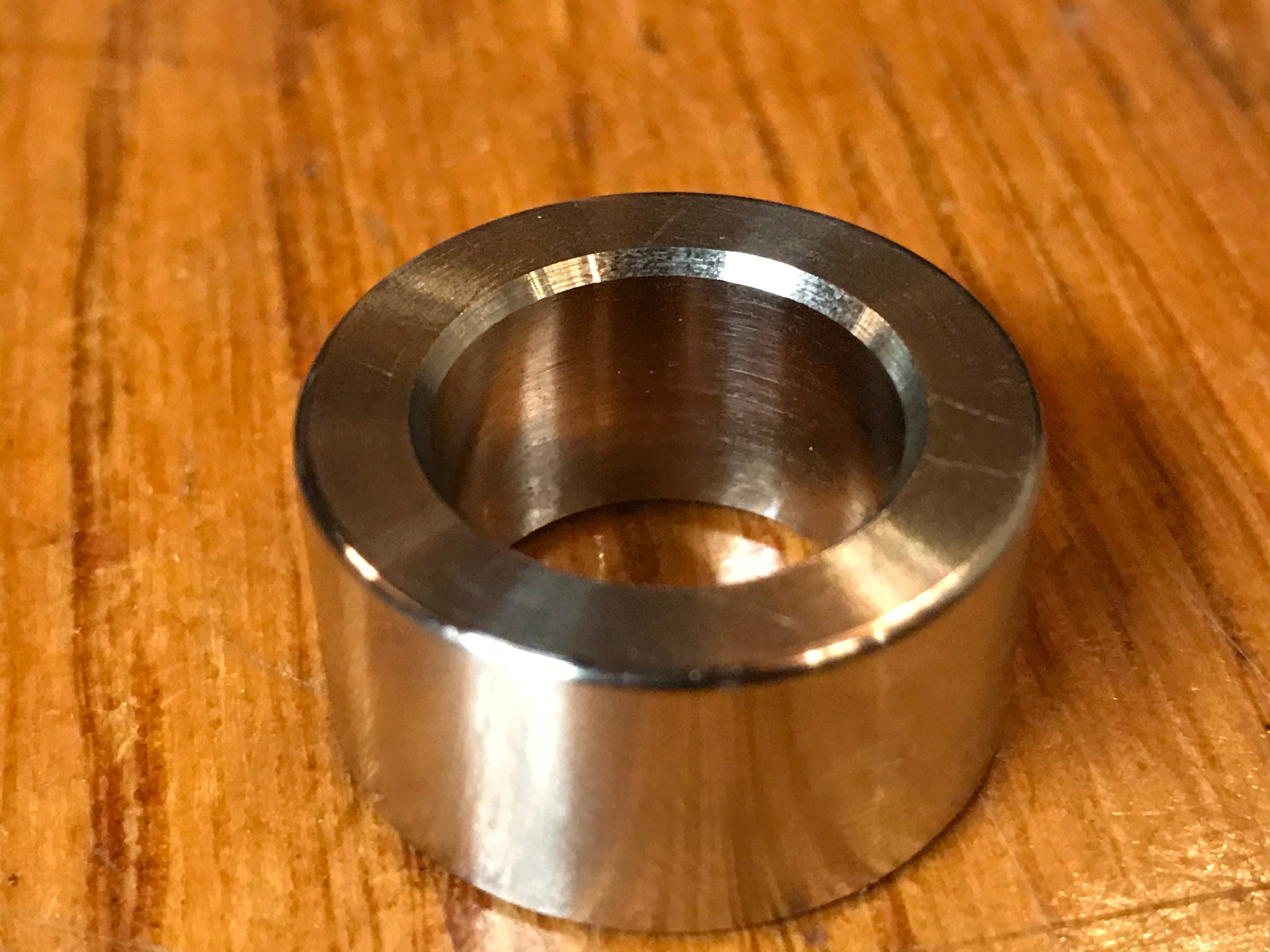 EXTSW 5/8” ID x .990" OD x 1/2” Thick 304 Stainless Spacer