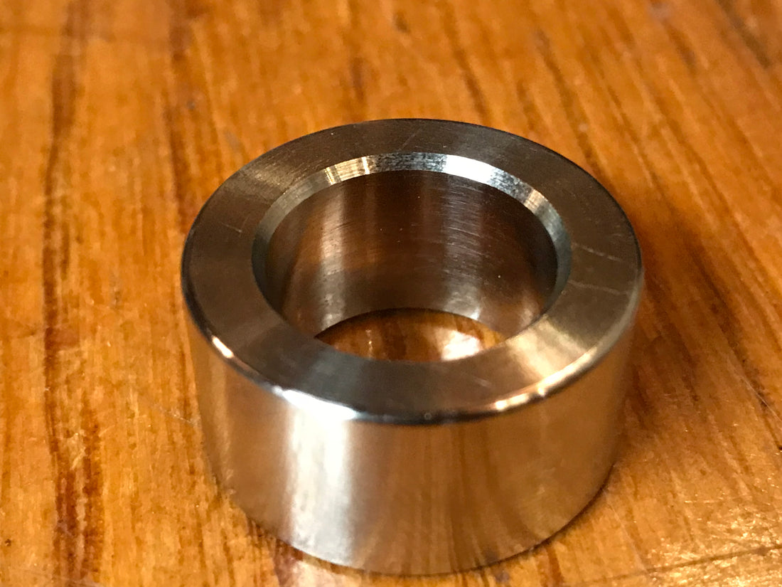 EXTSW 5/8” ID x .990" OD x 1/2” Thick 304 Stainless Spacer