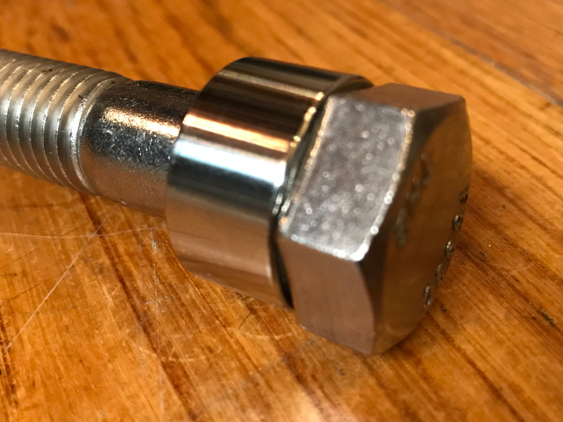 EXTSW 5/8” ID x .990" OD x 1/2” Thick 304 Stainless Spacer