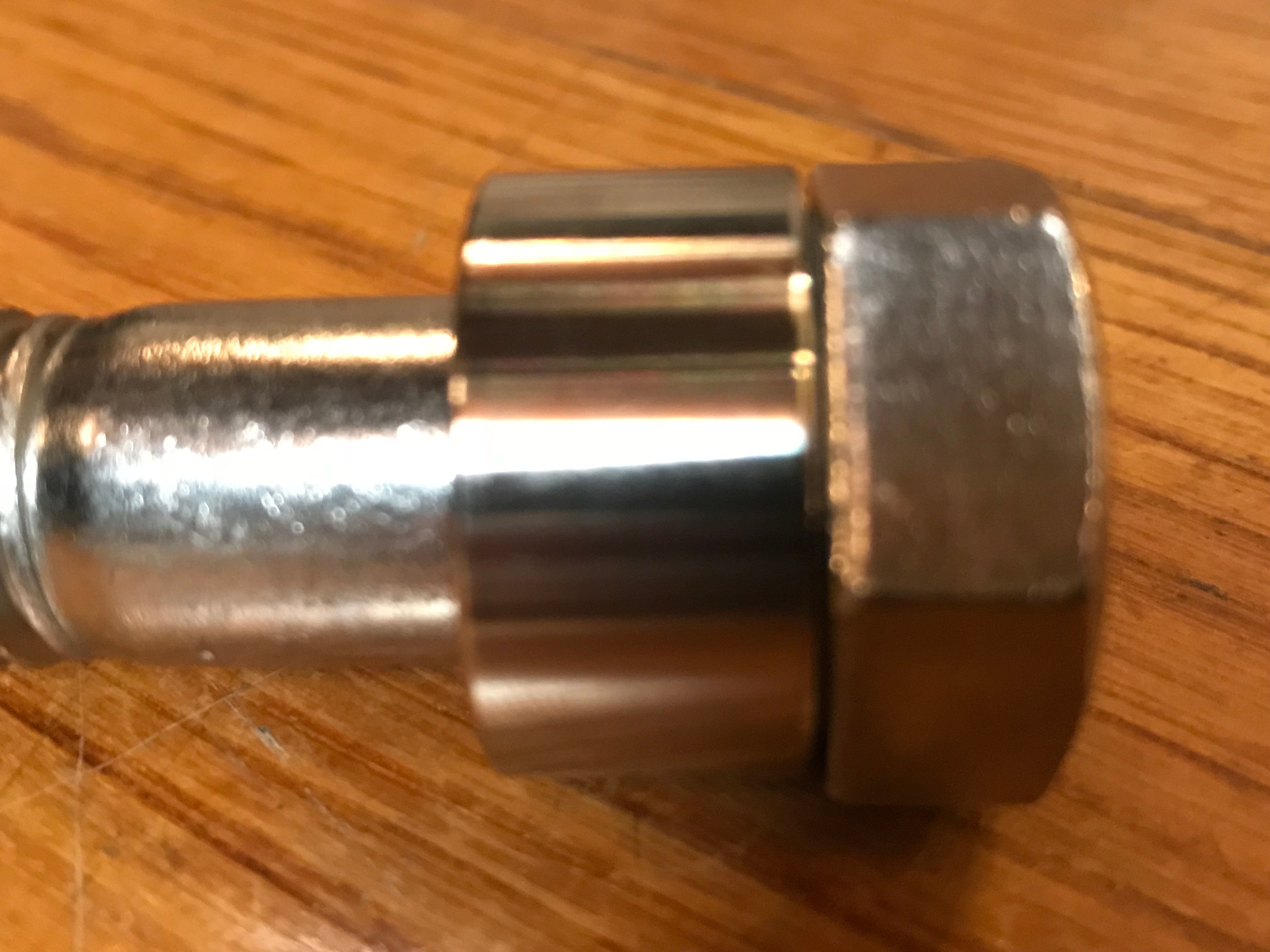 EXTSW 5/8” ID x .990" OD x 1/2” Thick 304 Stainless Spacer