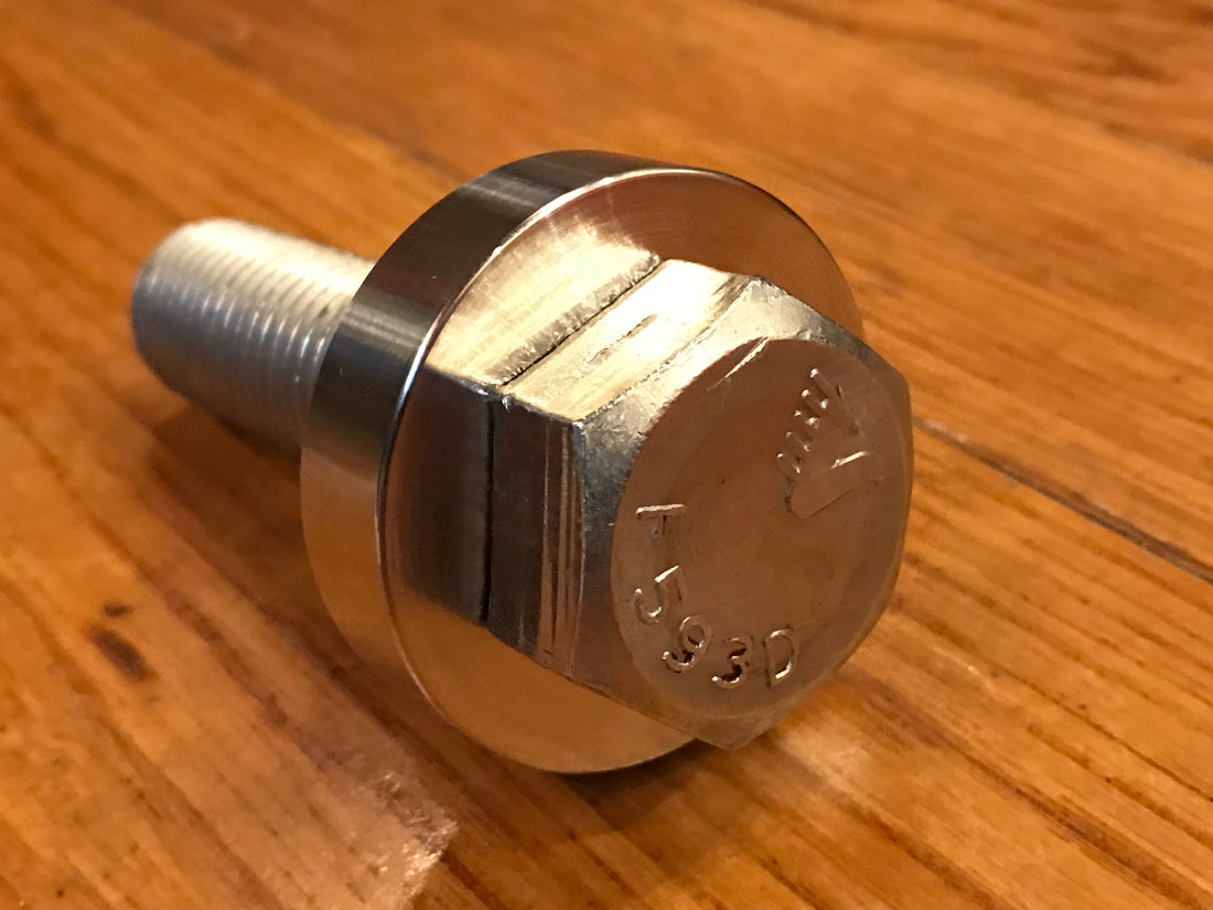 EXTSW .906" ID x 1.990" OD x 1/2” Thick 304 Stainless Spacer