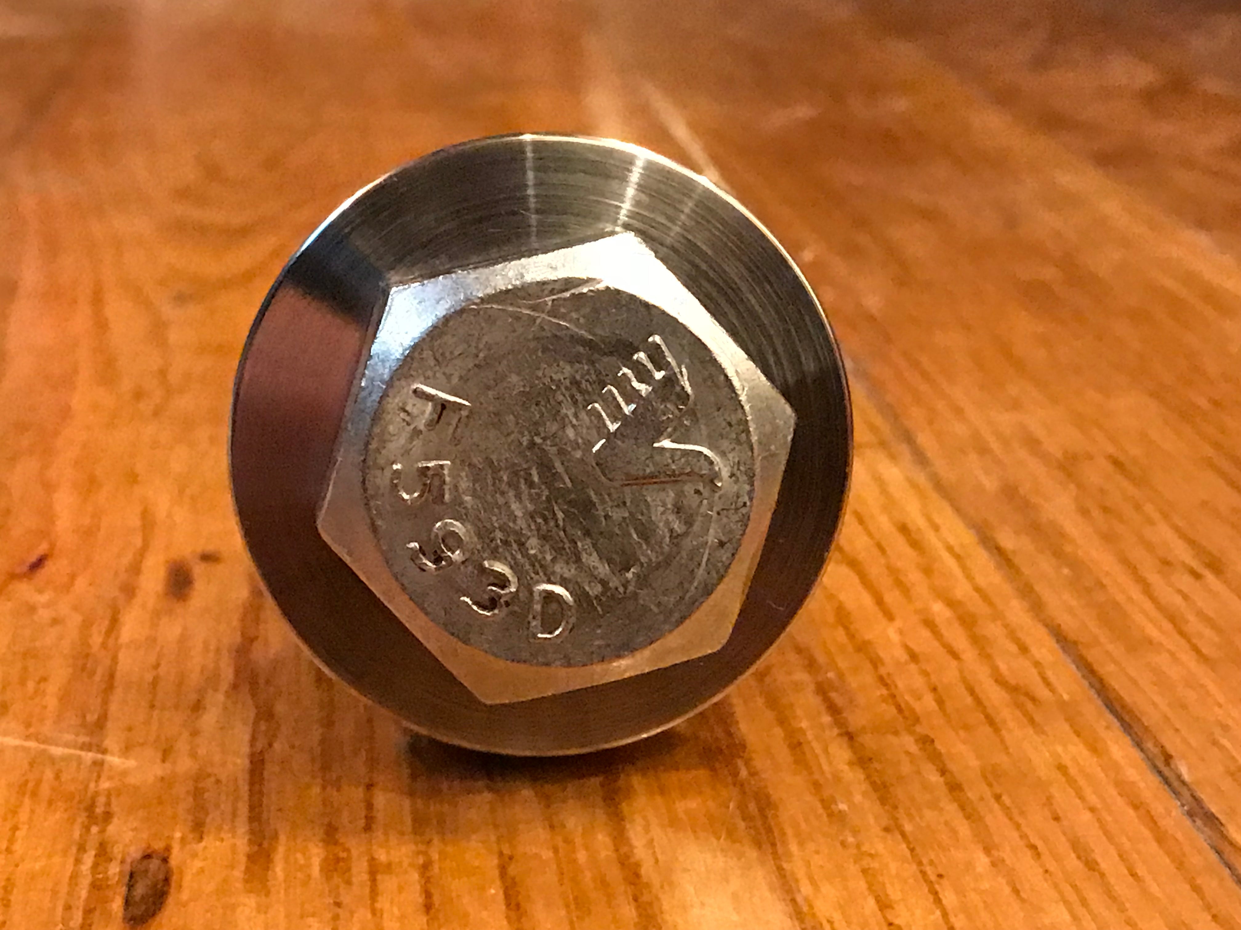 EXTSW .906" ID x 1.990" OD x 1/2” Thick 304 Stainless Spacer