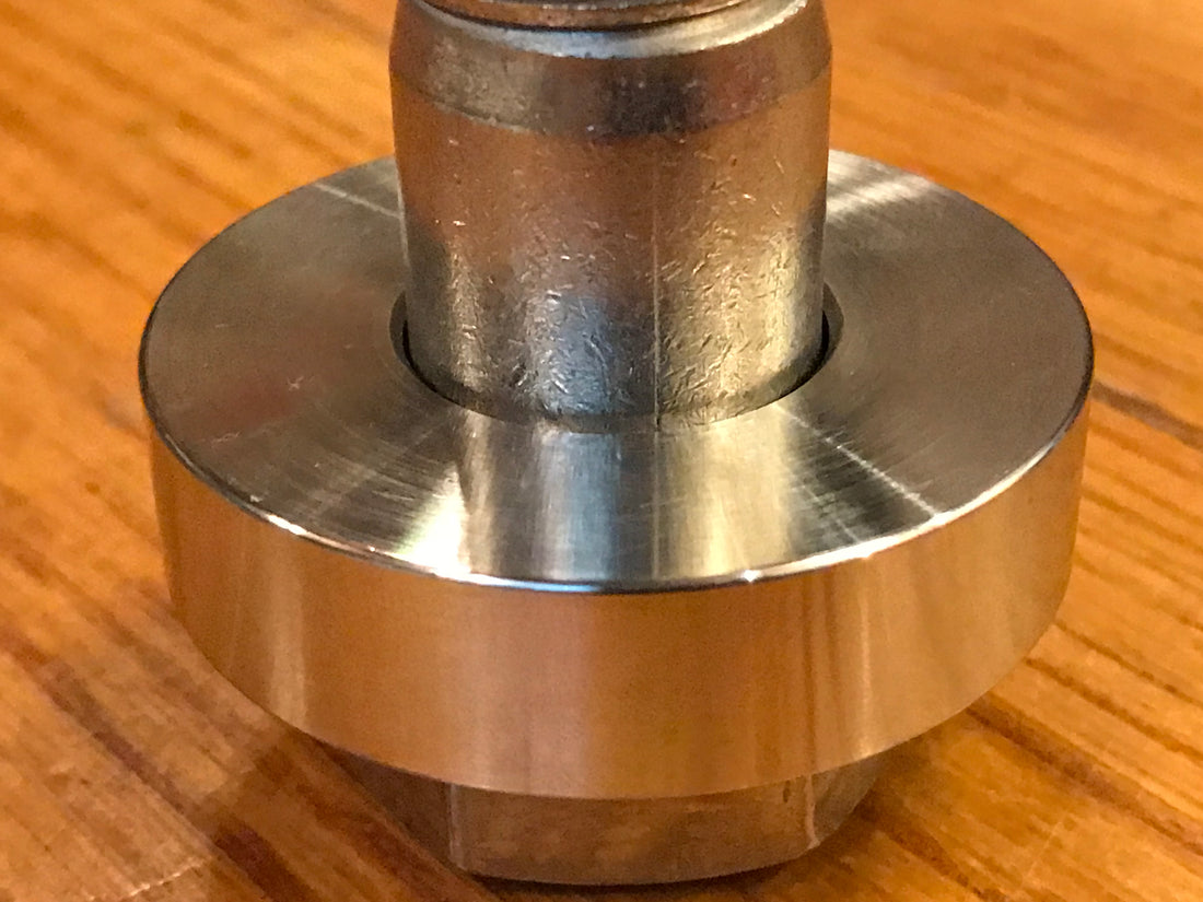 EXTSW .906" ID x 1.990" OD x 1/2” Thick 304 Stainless Spacer