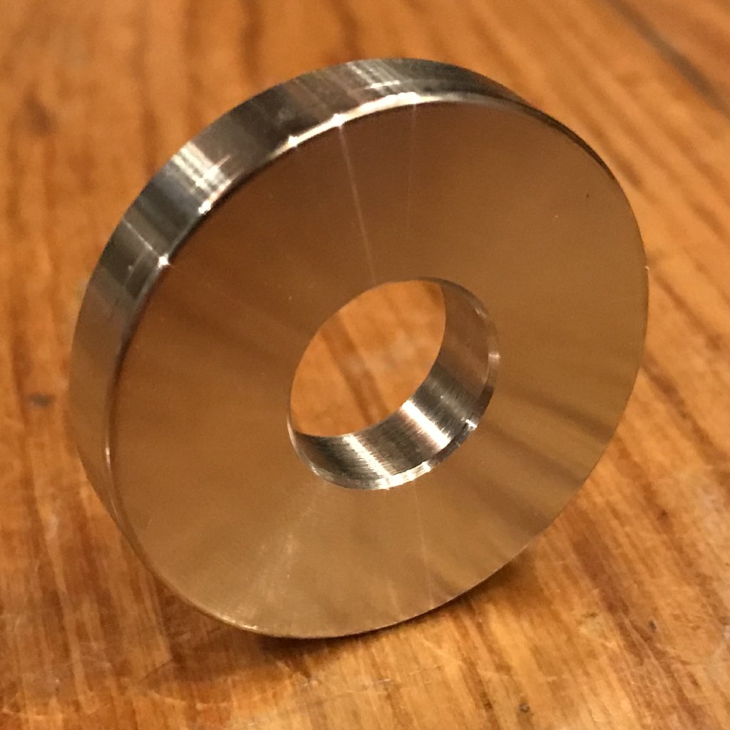 EXTSW .572” ID x  1.365" OD x 1/8" Thick 316 Stainless Washer