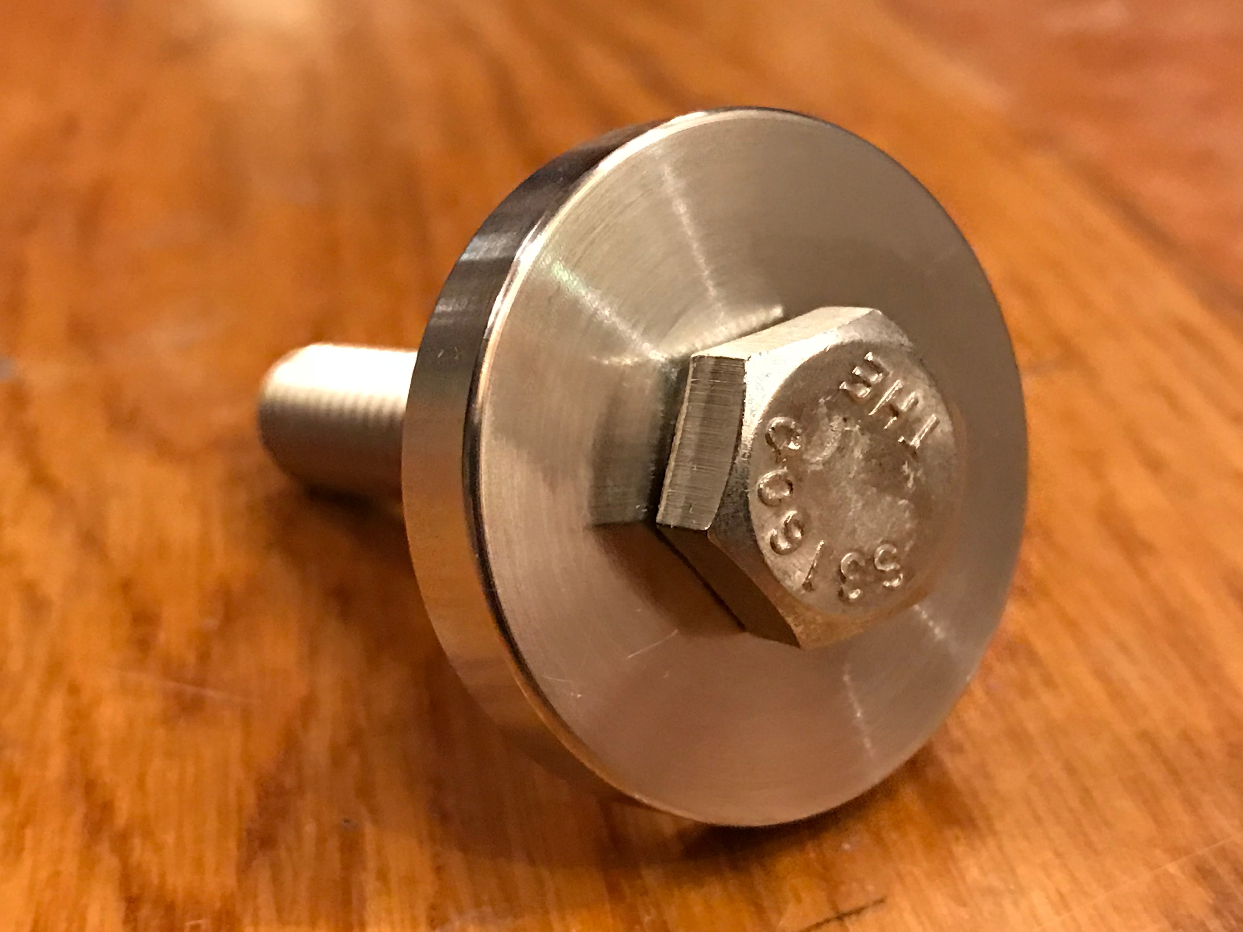 EXTSW .383” ID x 1.365" OD x 1/4" Thick 304 Stainless Washer