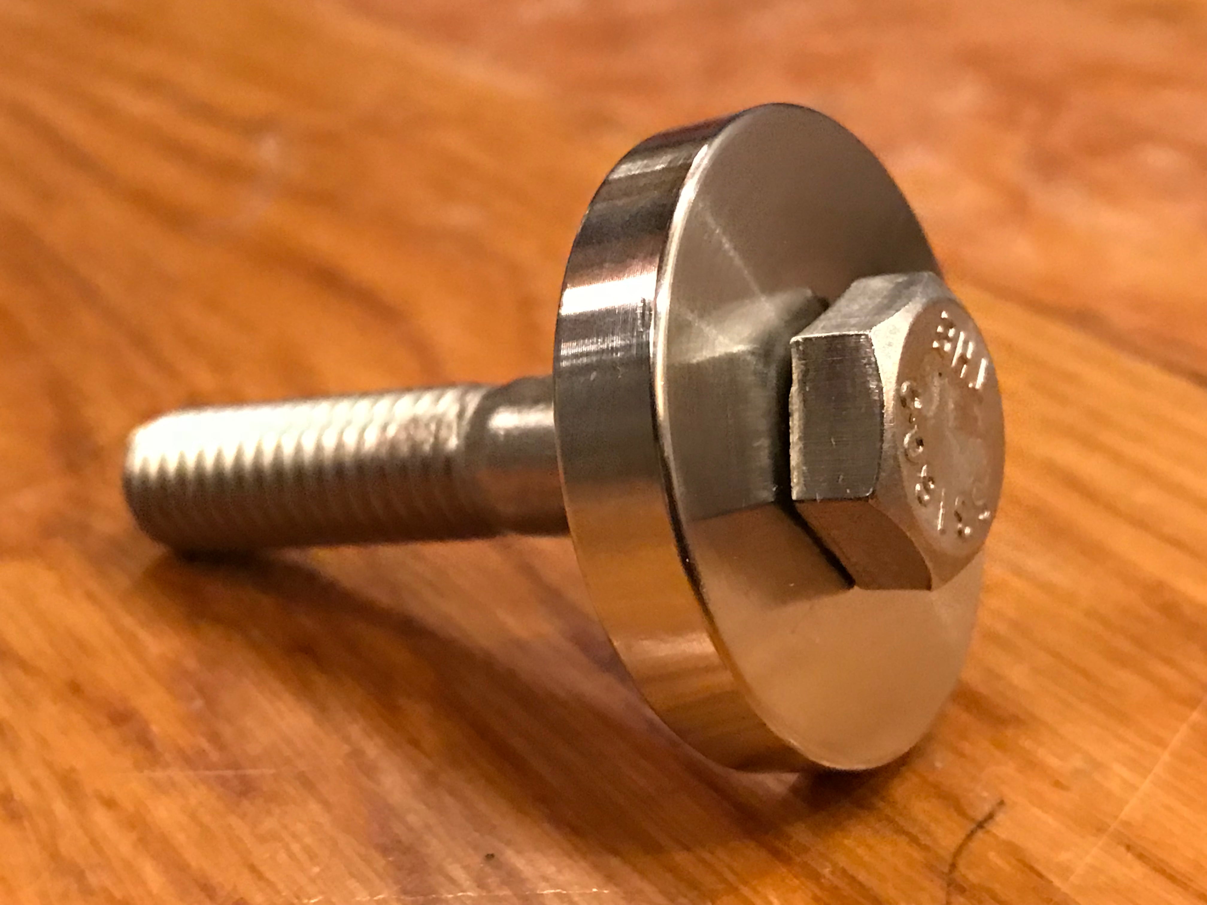 EXTSW .383” ID x 1.365" OD x 1/4" Thick 316 Stainless Washer