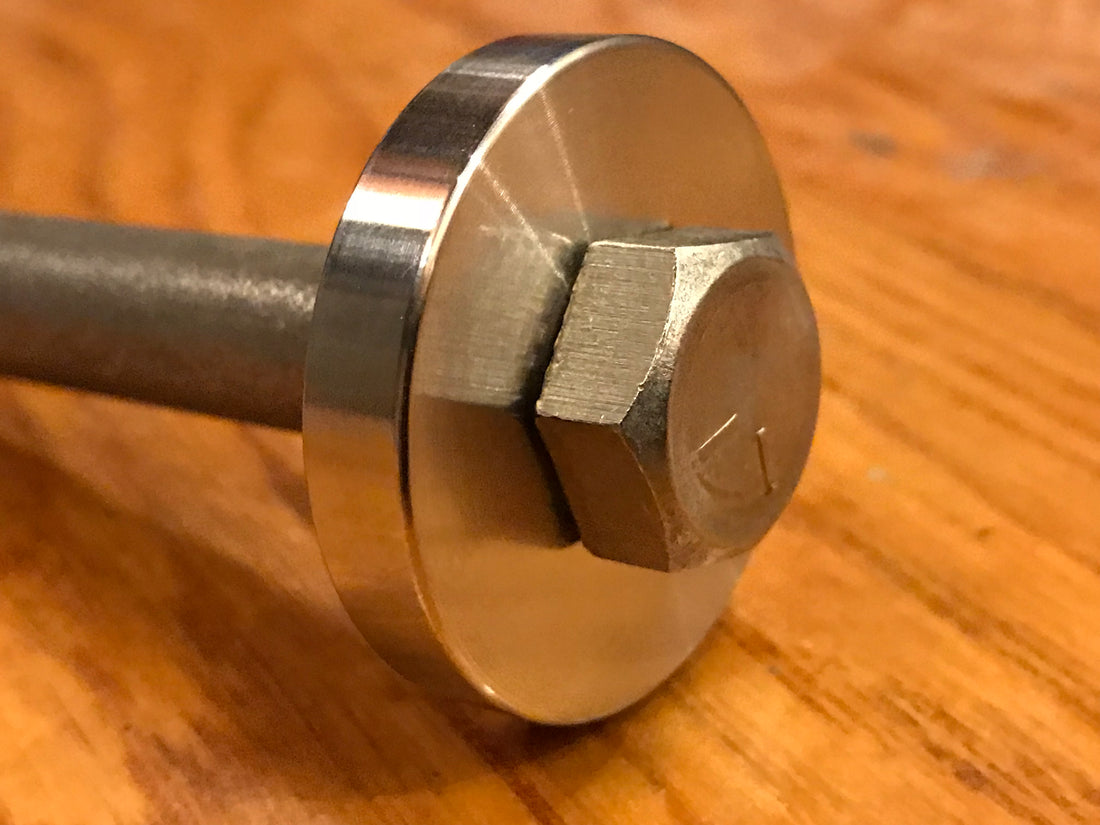 EXTSW .443” ID x 1.365" OD x 1/4" Thick 316 Stainless Washer