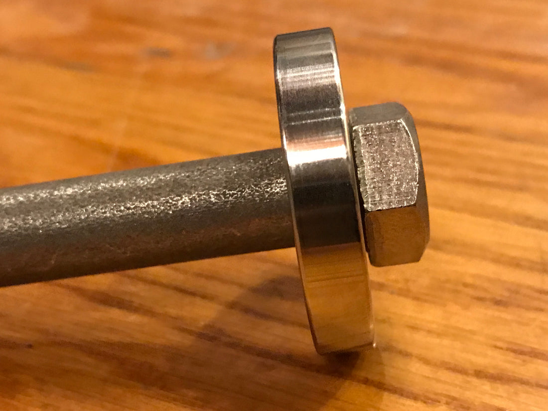 EXTSW .443” ID x 1.365" OD x 1/4" Thick 316 Stainless Washer