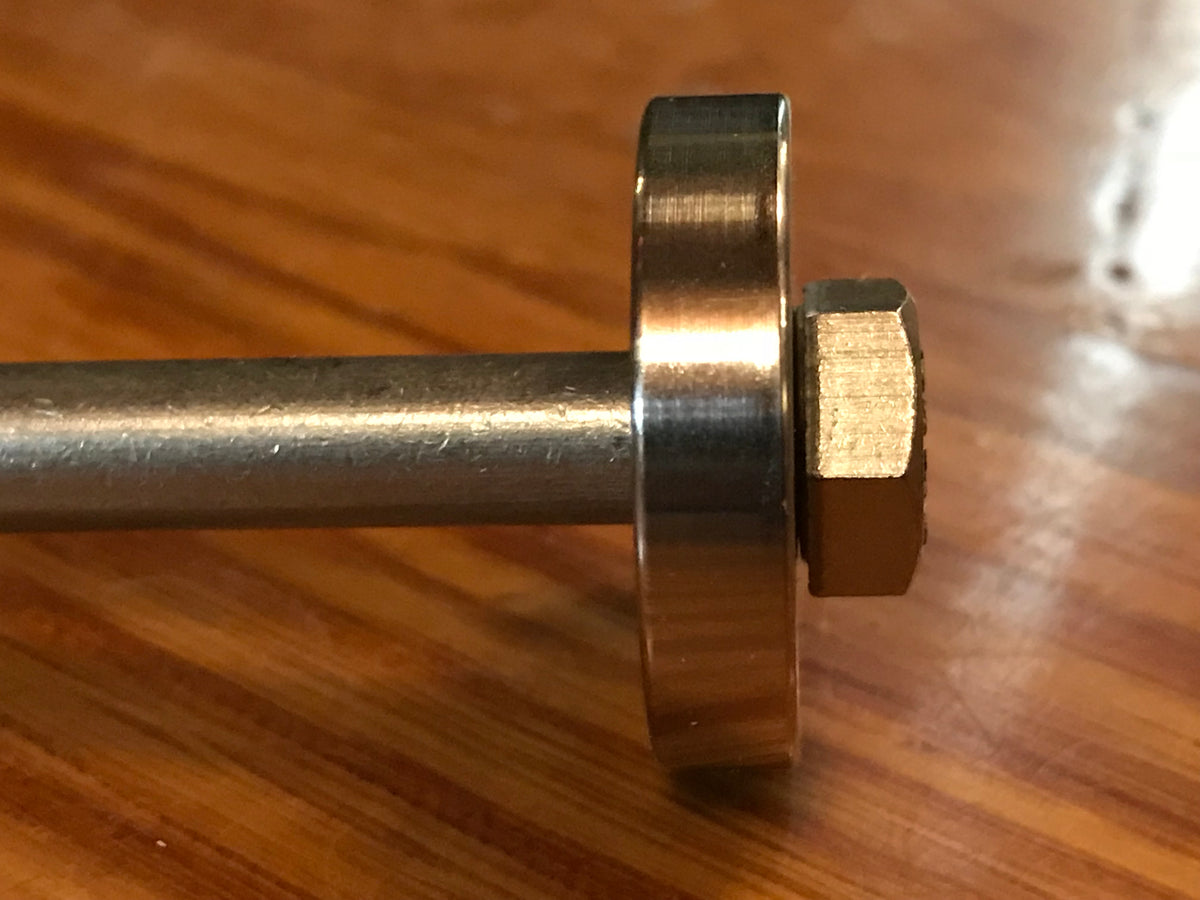 EXTSW 8.33 mm ID x 30 mm OD x 6.3 mm Thick 304 Stainless Washer